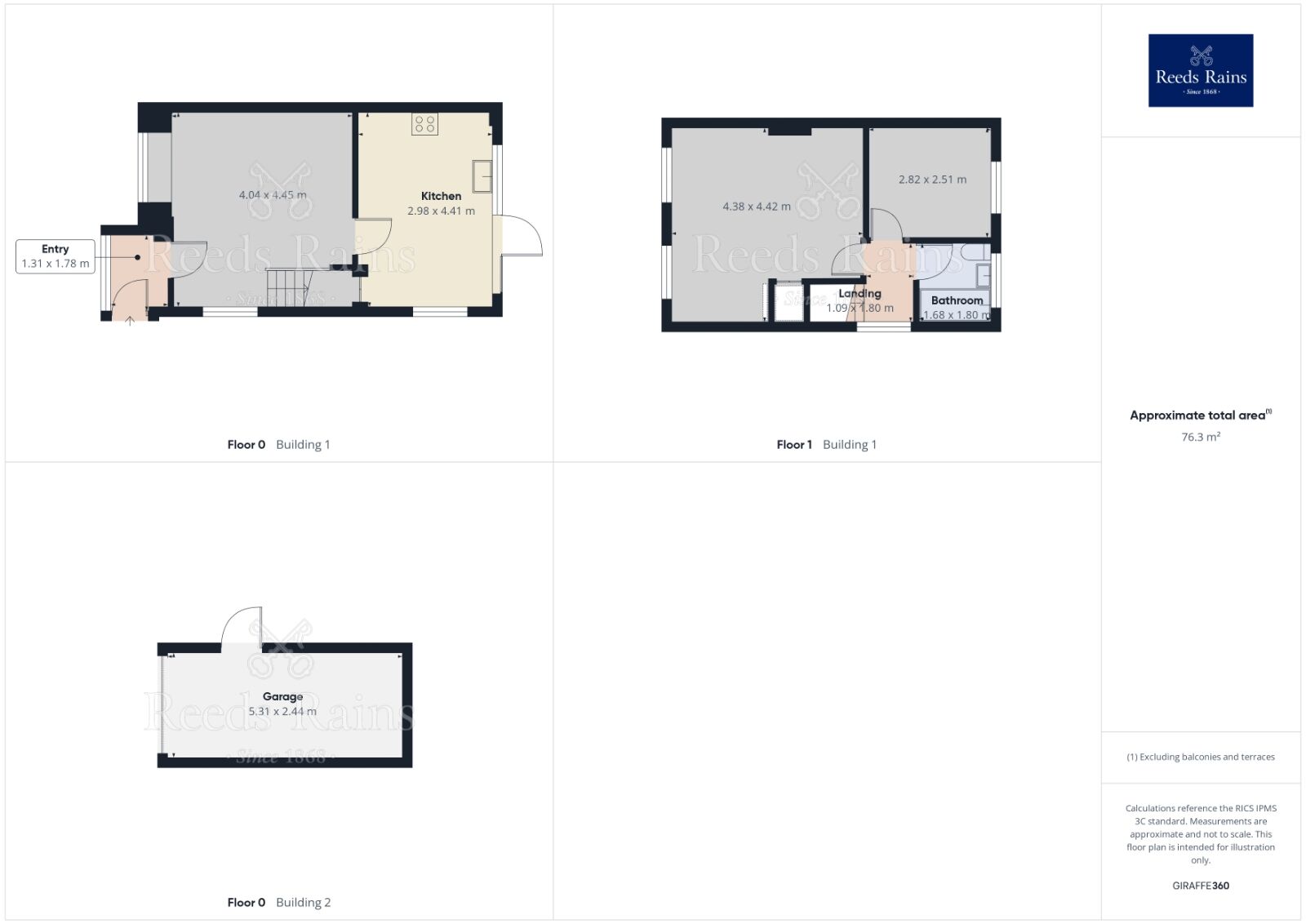 Floorplan of 2 bedroom Semi Detached House for sale, Fairford Way, Stockport, Greater Manchester, SK5