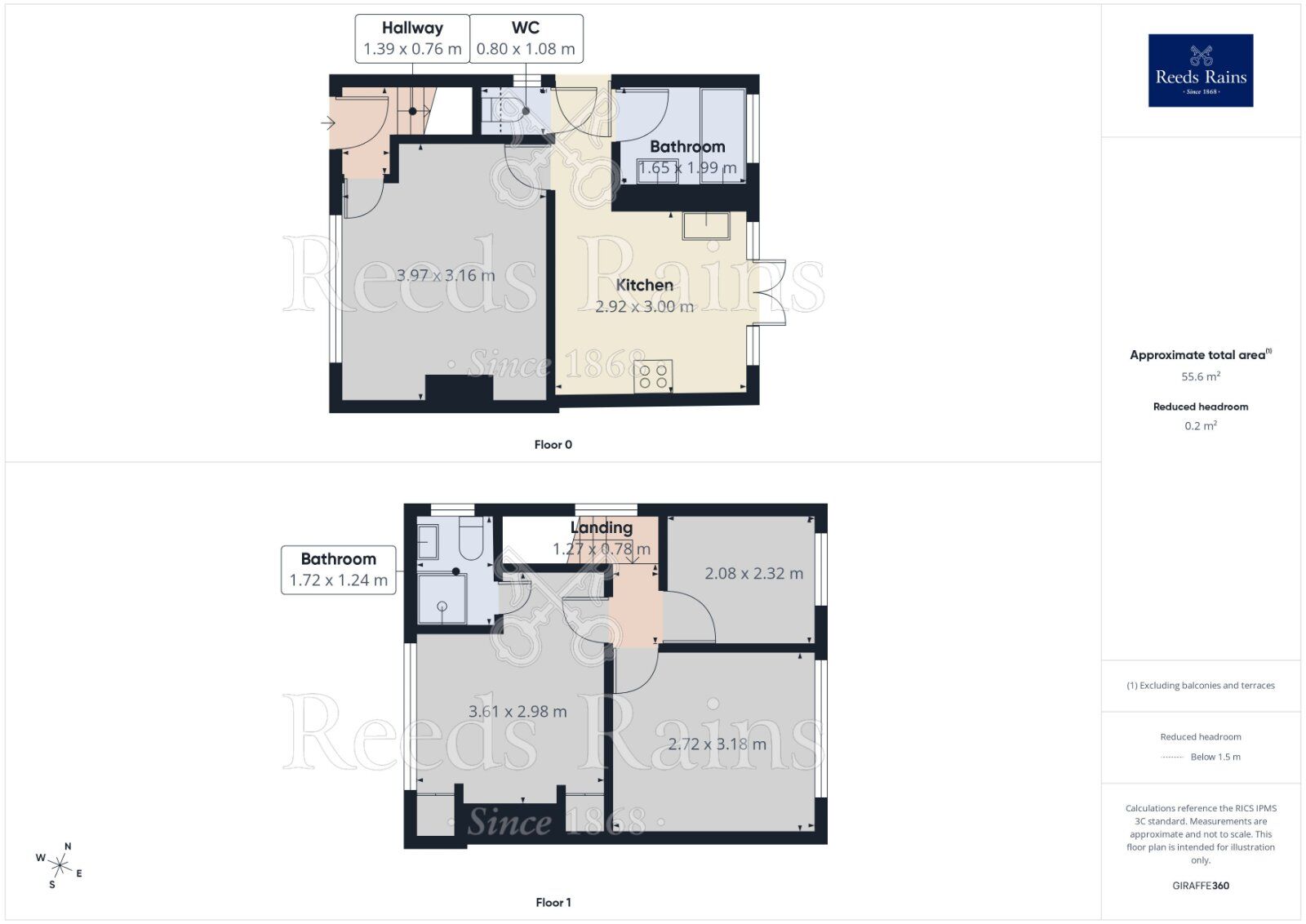 Floorplan of 3 bedroom Semi Detached House for sale, Fovant Crescent, Stockport, Greater Manchester, SK5