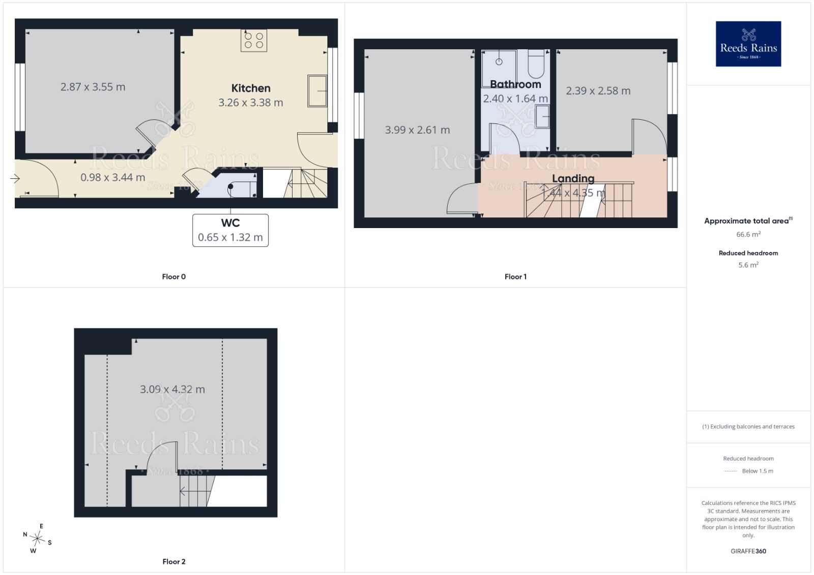 Floorplan of 2 bedroom Mid Terrace House for sale, Bakewell Street, Manchester, Greater Manchester, M18