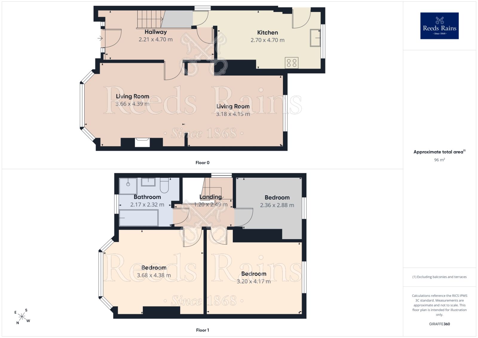 Floorplan of 3 bedroom Semi Detached House for sale, Ansdell Road, Stockport, Greater Manchester, SK5