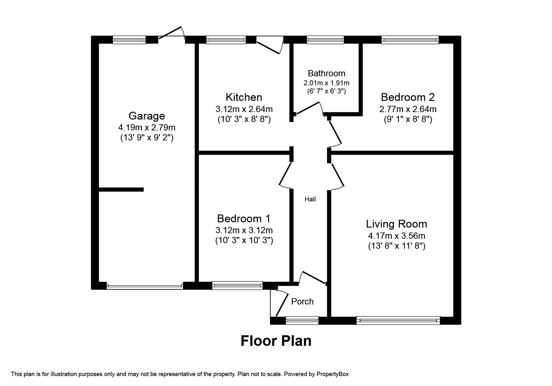 2 bedroom Detached Bungalow for sale, Towyn Way West, Towyn, LL22 £