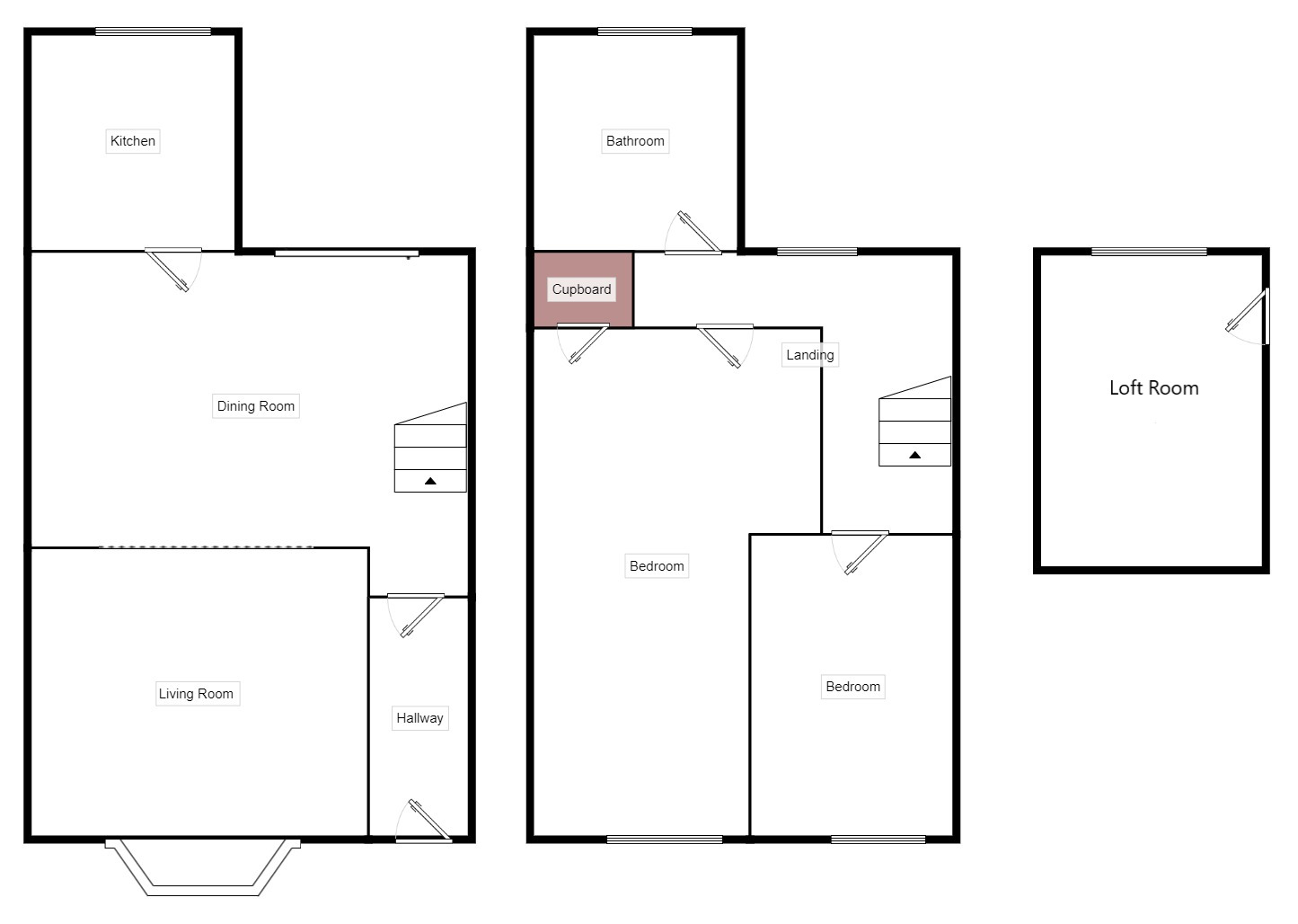 2 bedroom Mid Terrace House for sale, Larkmount Road, Rhyl, LL18 £130,000