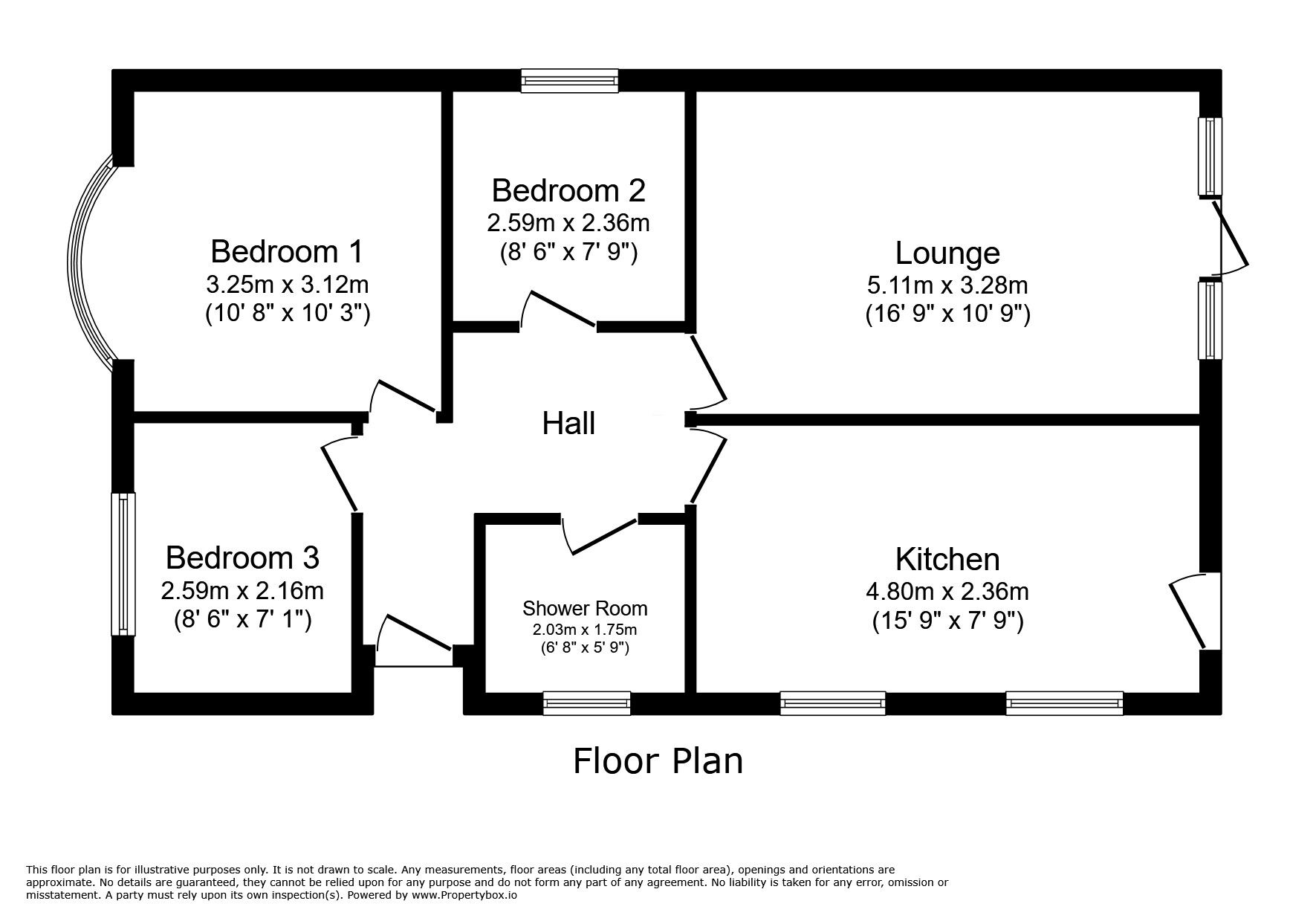 3 bedroom Detached Bungalow for sale, Knowles Avenue, Rhyl, LL18 £150,000