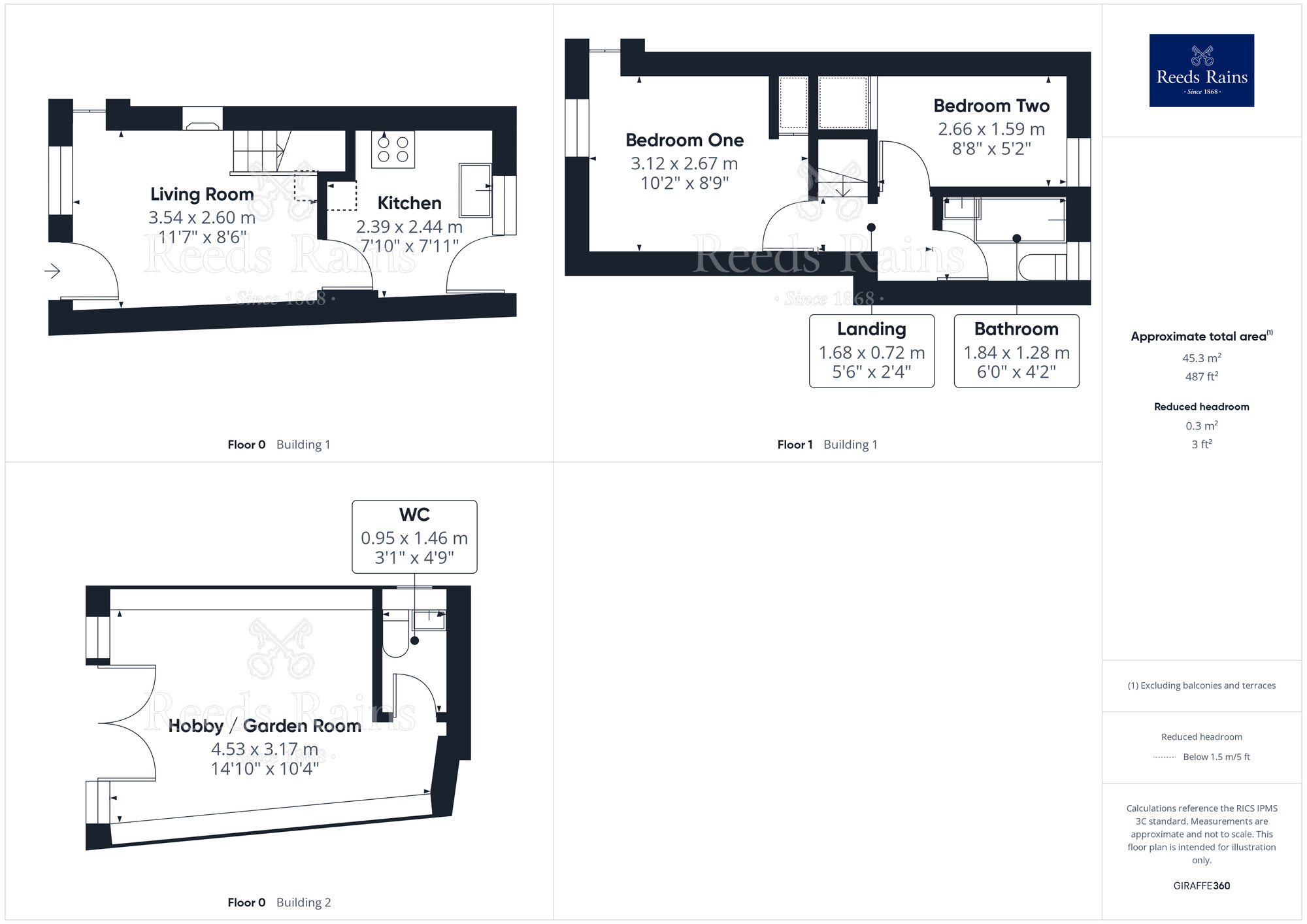 Floorplan of 2 bedroom Mid Terrace House for sale, Waterfall Road, Dyserth, Denbighshire, LL18