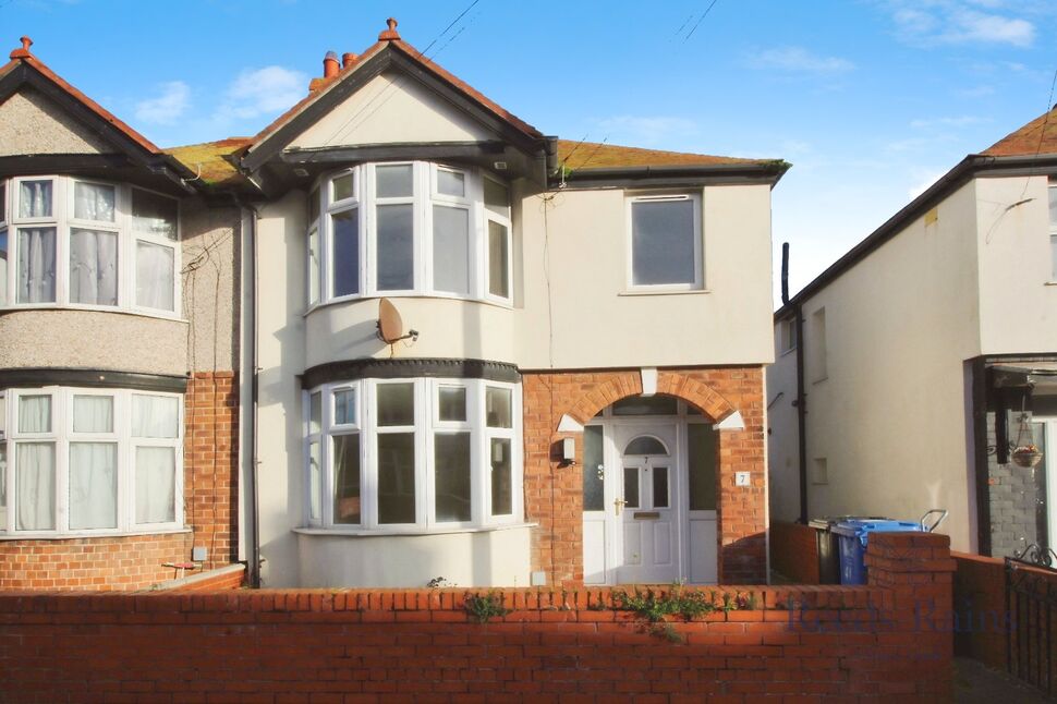 Main image of 3 bedroom Semi Detached House to rent, Barry Road North, Rhyl, Denbighshire, LL18