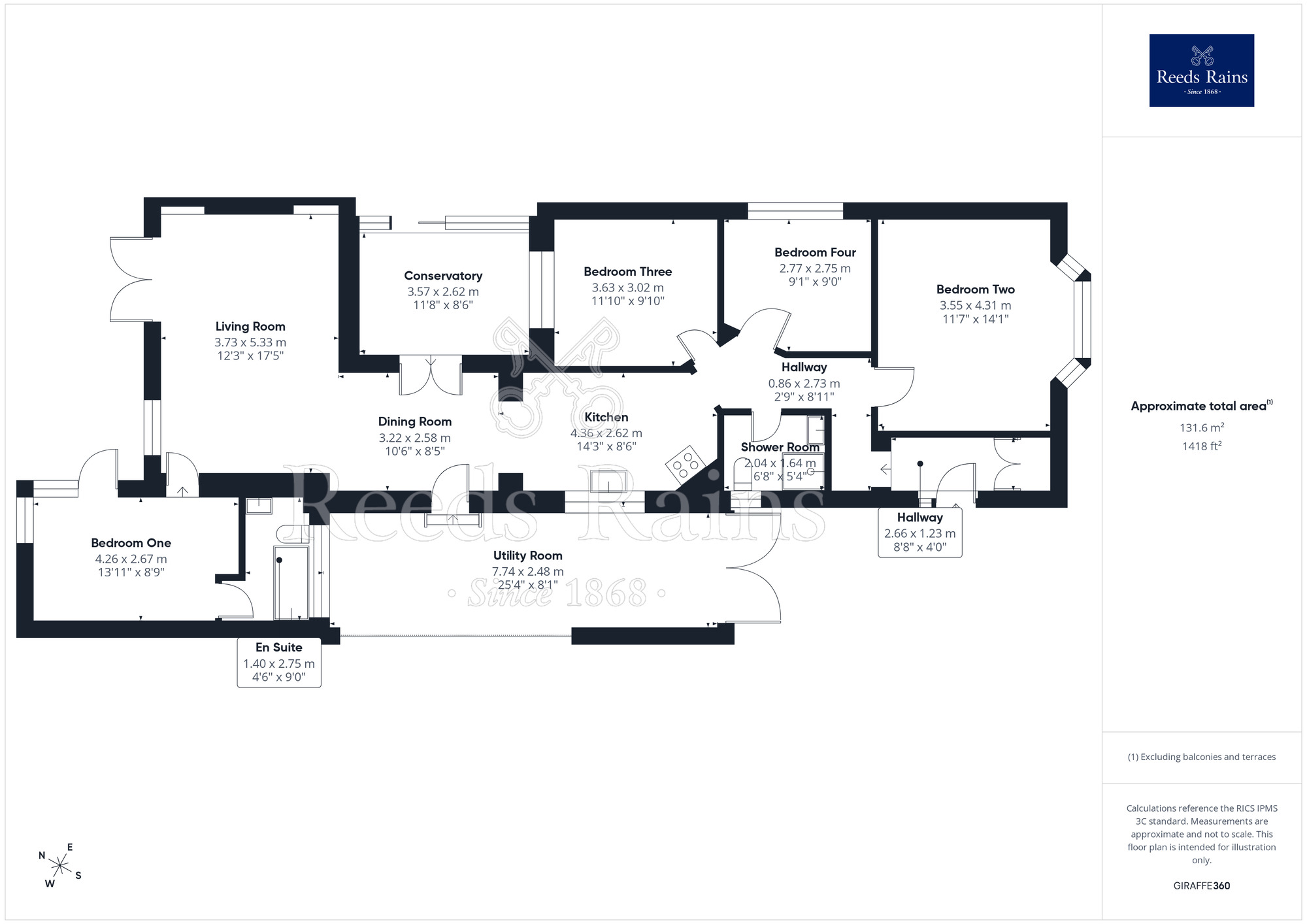 Floorplan of 4 bedroom Detached Bungalow for sale, Shaun Drive, Rhyl, Denbighshire, LL18