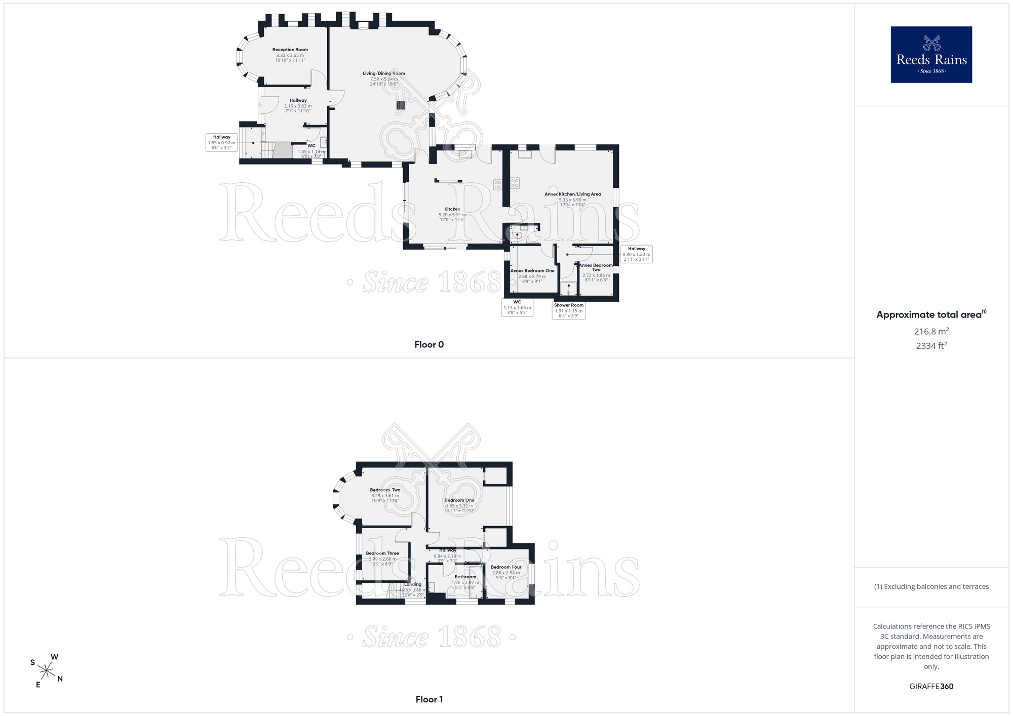 Floorplan of 6 bedroom Detached House for sale, Foryd Road, Kinmel Bay, Conwy, LL18