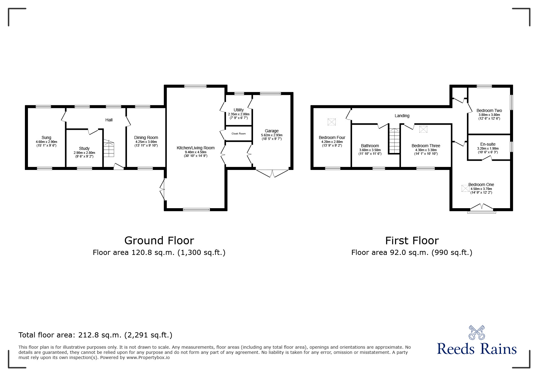 Floorplan of 4 bedroom Detached House for sale, Station Road, Methley, Leeds, LS26
