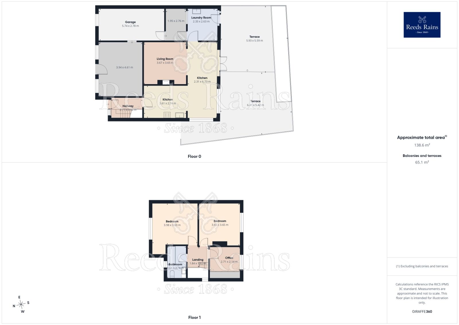 Floorplan of 3 bedroom Detached House for sale, Robertsgate, Lofthouse, West Yorkshire, WF3