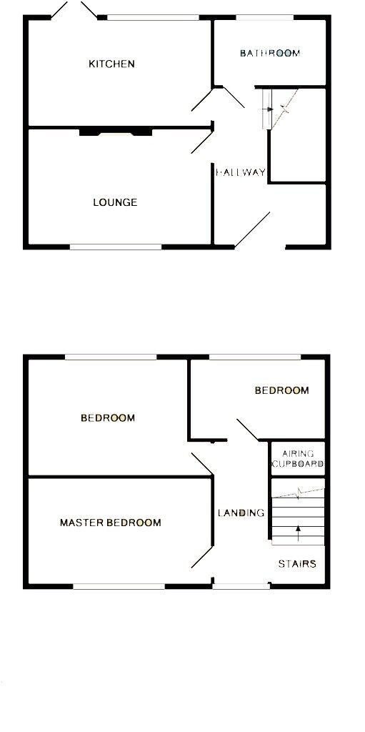 Floorplan of 3 bedroom Semi Detached House to rent, The Hollings, Methley, West Yorkshire, LS26