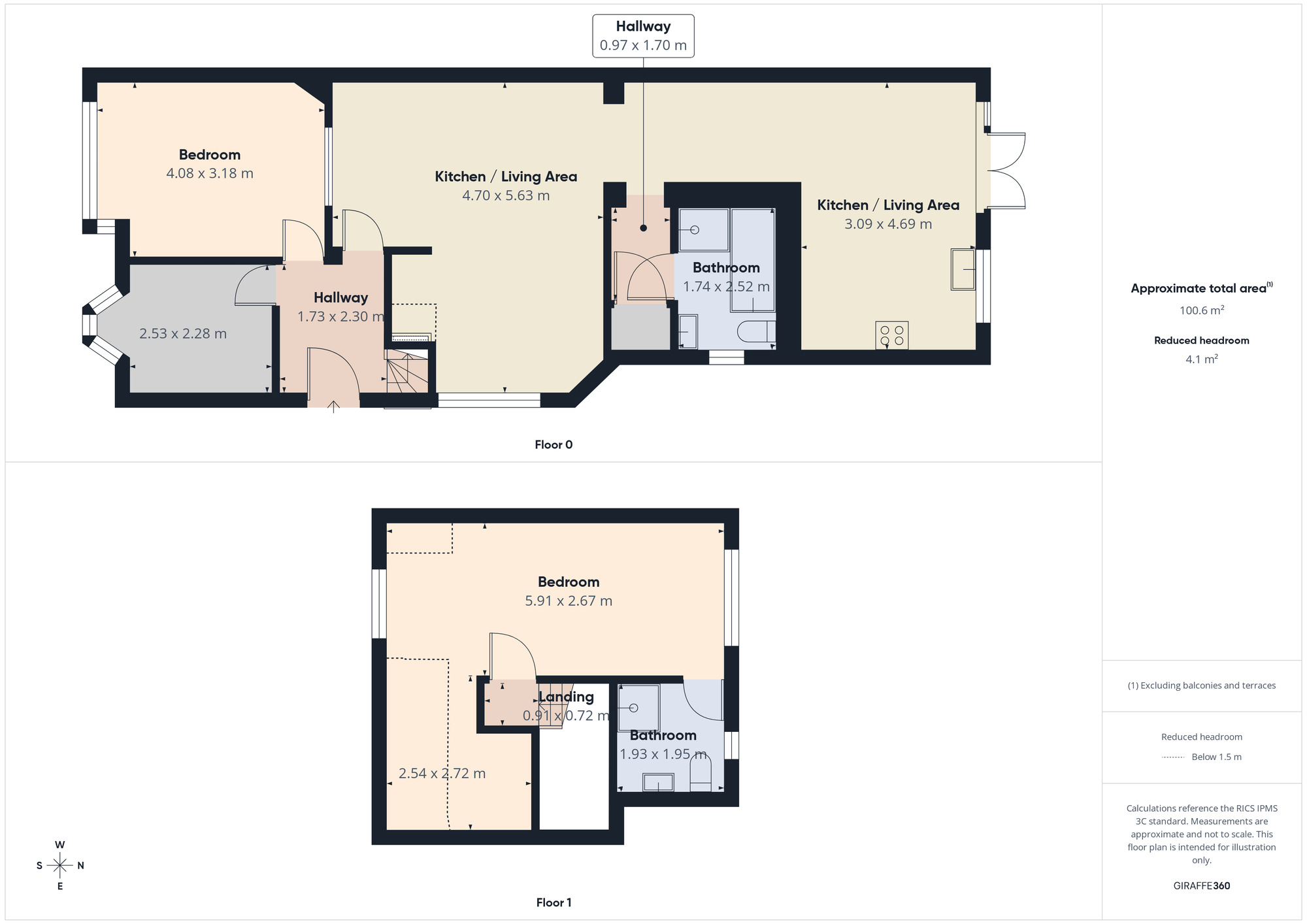 Floorplan of 3 bedroom Semi Detached Bungalow to rent, Crow Lane, Romford, RM7