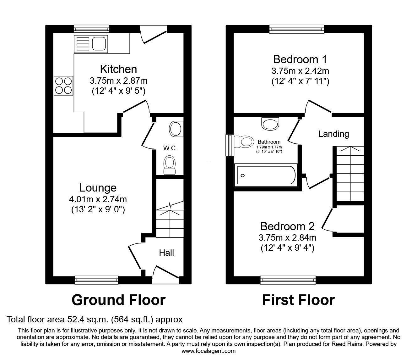 2 bedroom Semi Detached House for sale, Swallow Crescent, Rawmarsh, S62