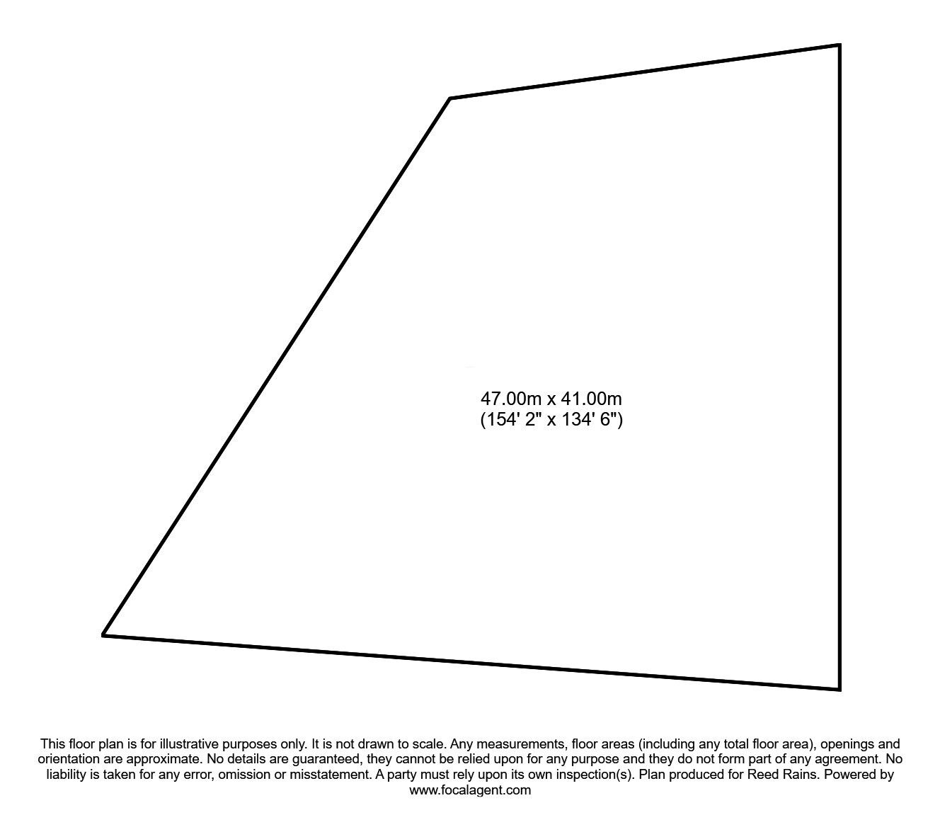 Floorplan of  Land/Plot for sale, Willow Lane, Bolton-upon-Dearne, South Yorkshire, S63