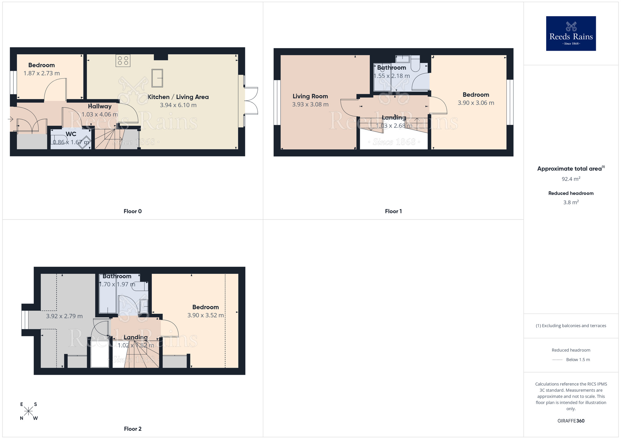 Floorplan of 4 bedroom End Terrace House for sale, Askham Way, S60
