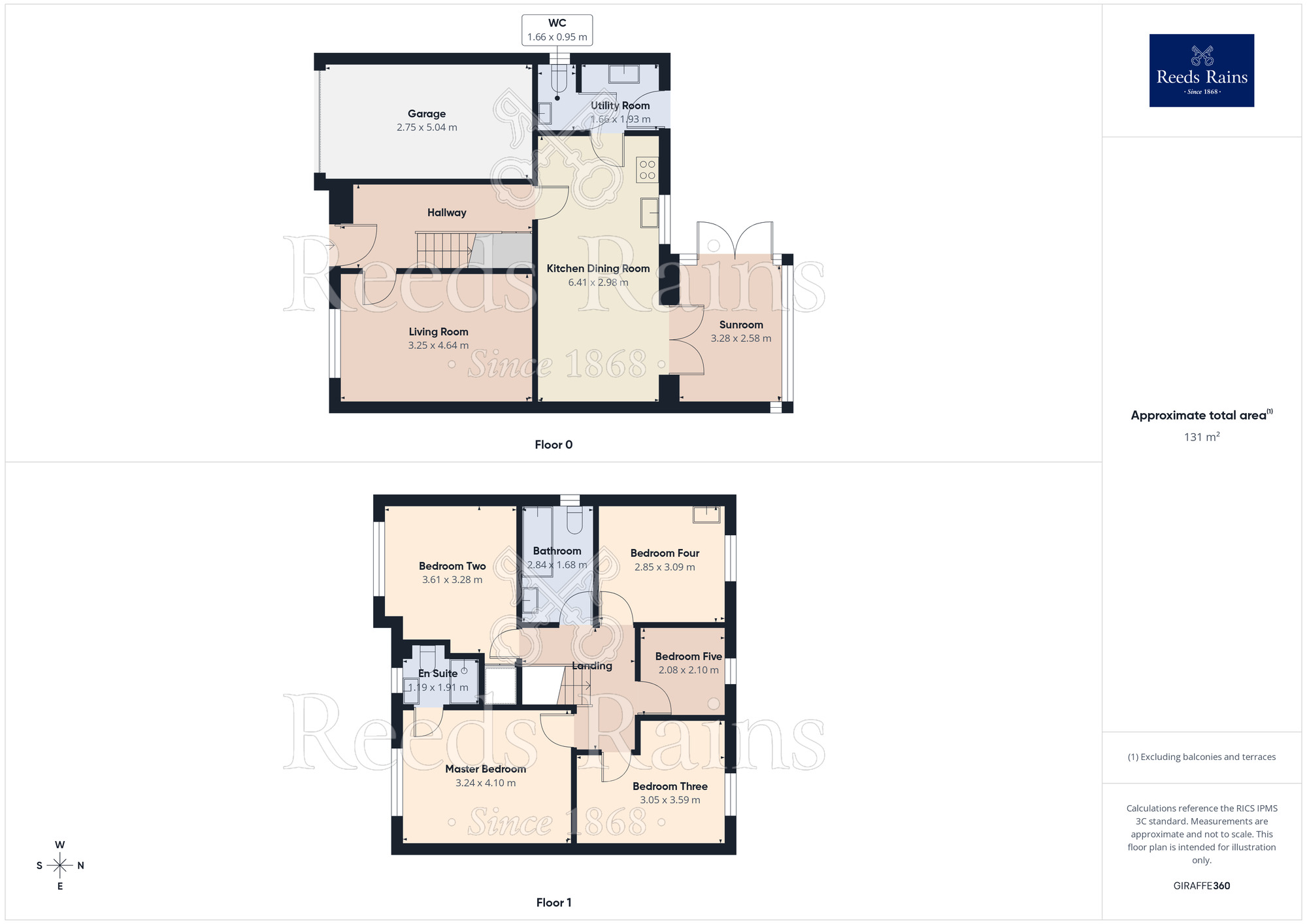 Floorplan of 5 bedroom Detached House for sale, Bluebell Lane, Thurcroft, South Yorkshire, S66