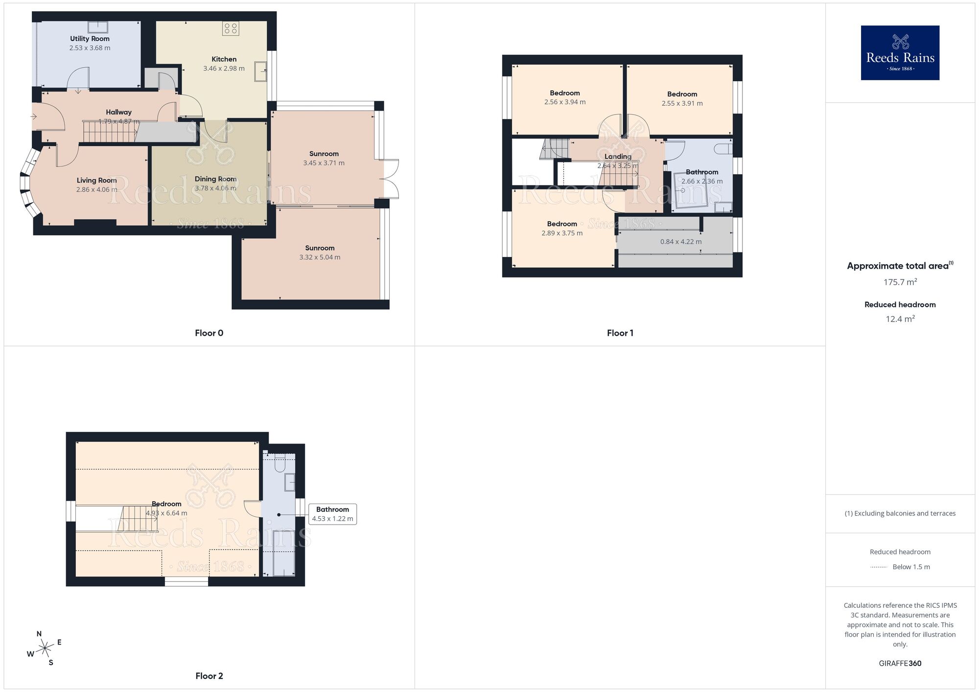Floorplan of 4 bedroom Detached House for sale, Eilam Close, Rotherham, South Yorkshire, S61
