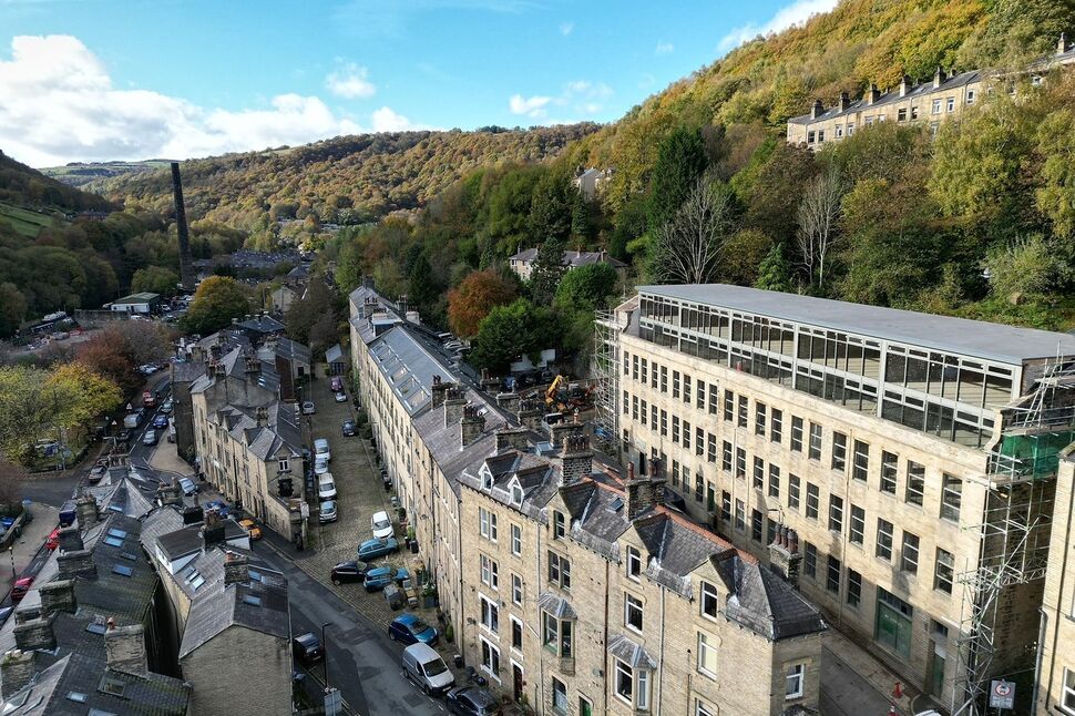 2 bedroom End Terrace House for sale, Melbourne Mill, Hebden Bridge