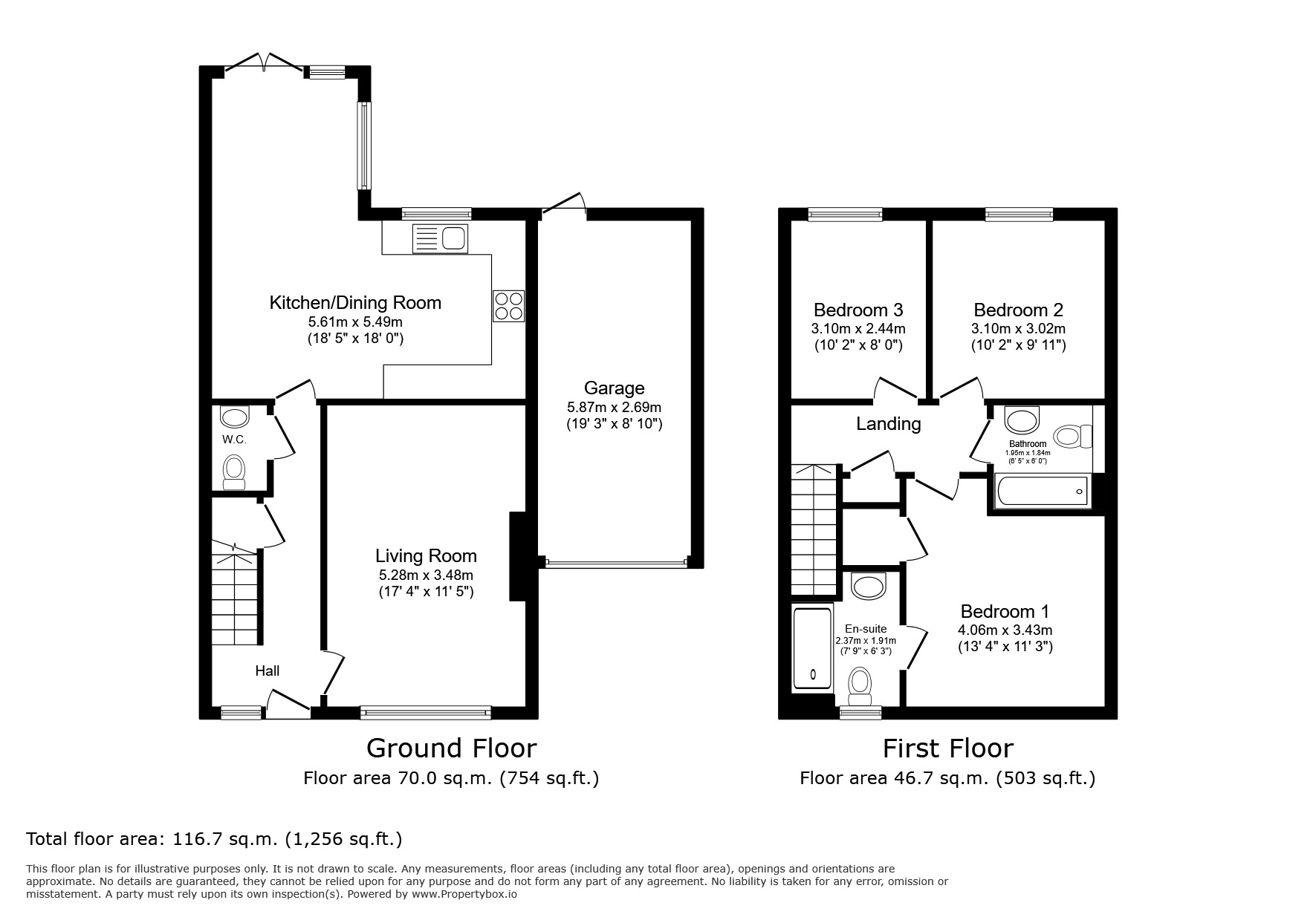 Floorplan of 3 bedroom Semi Detached House for sale, Whitesand Drive, Camber, East Sussex, TN31
