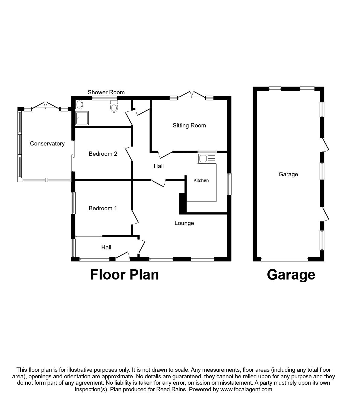 2 bedroom Detached Bungalow for sale, Old Harbour Farm Lane, Winchelsea