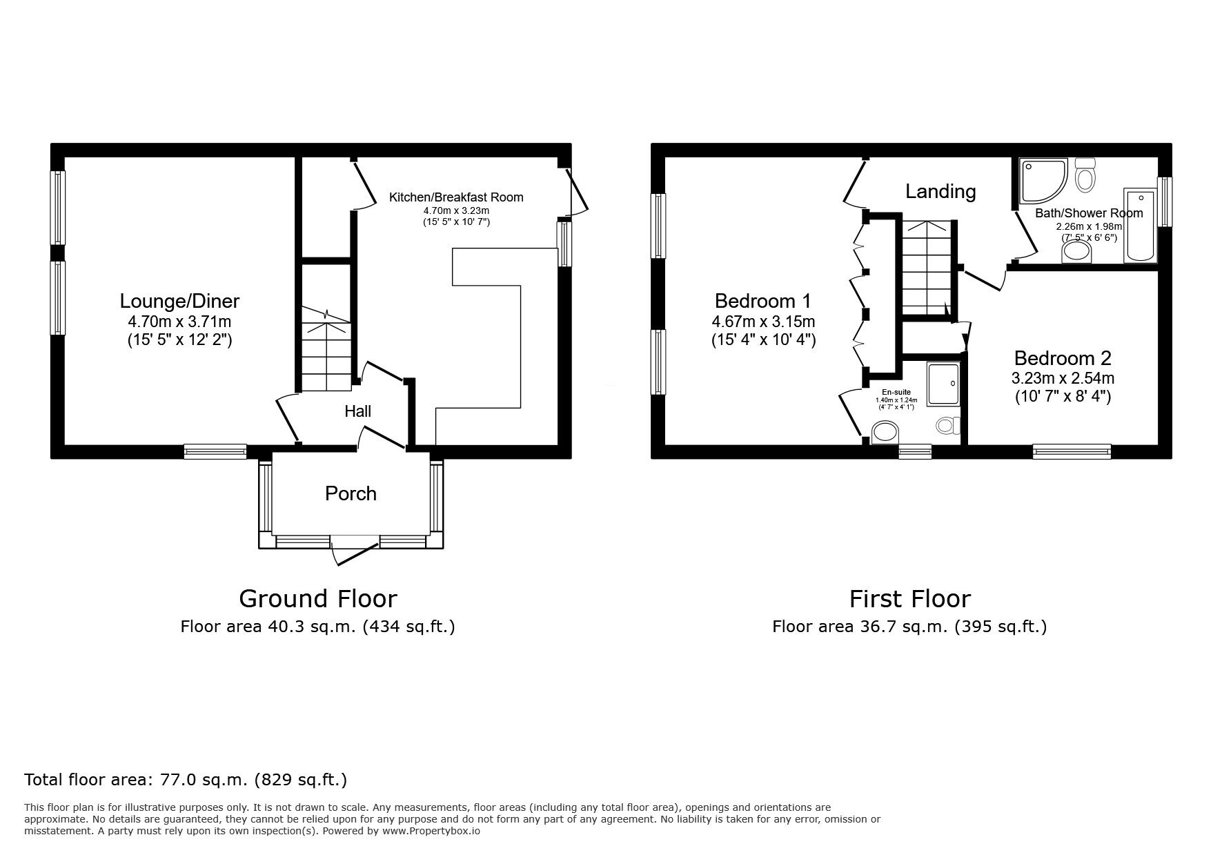 Floorplan of 2 bedroom End Terrace House for sale, The Strand, Rye, East Sussex, TN31