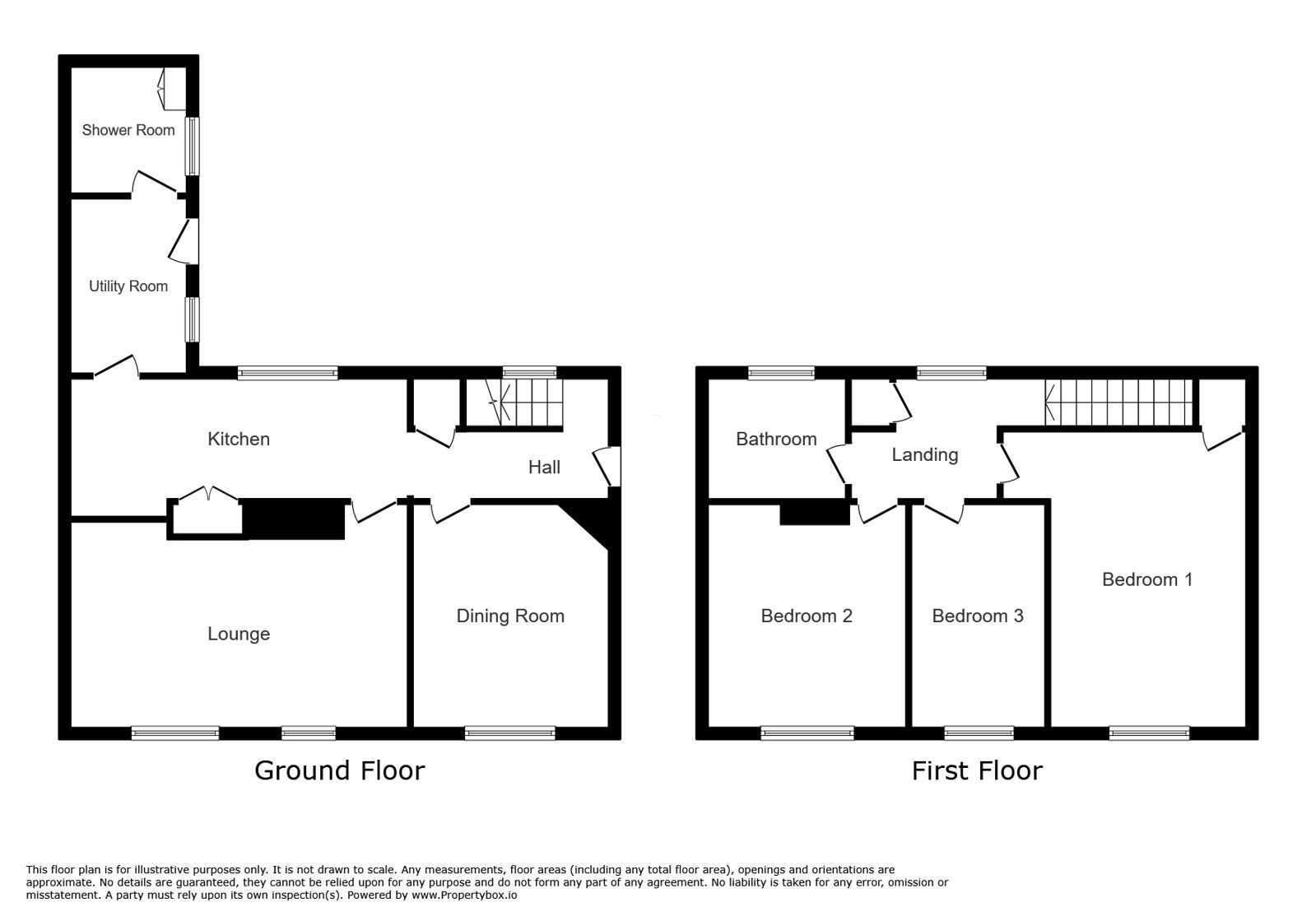 Floorplan of 3 bedroom Semi Detached House for sale, Hawthorn, Appledore, Kent, TN26