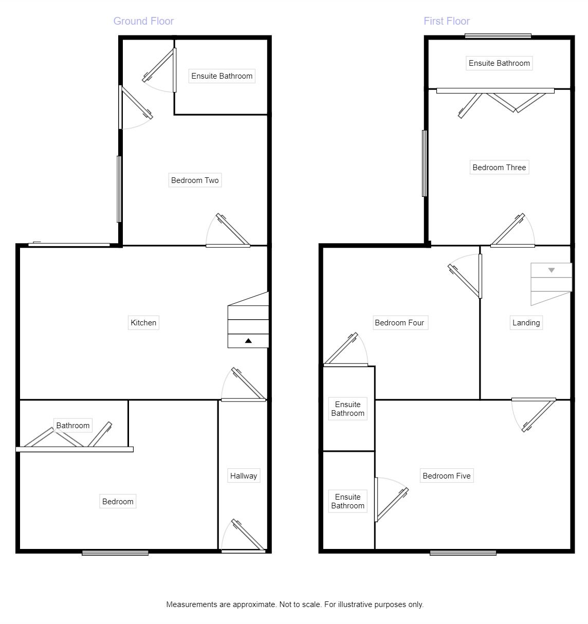 Floorplan of 5 bedroom Mid Terrace House for sale, Tootal Drive, Salford, Greater Manchester, M5