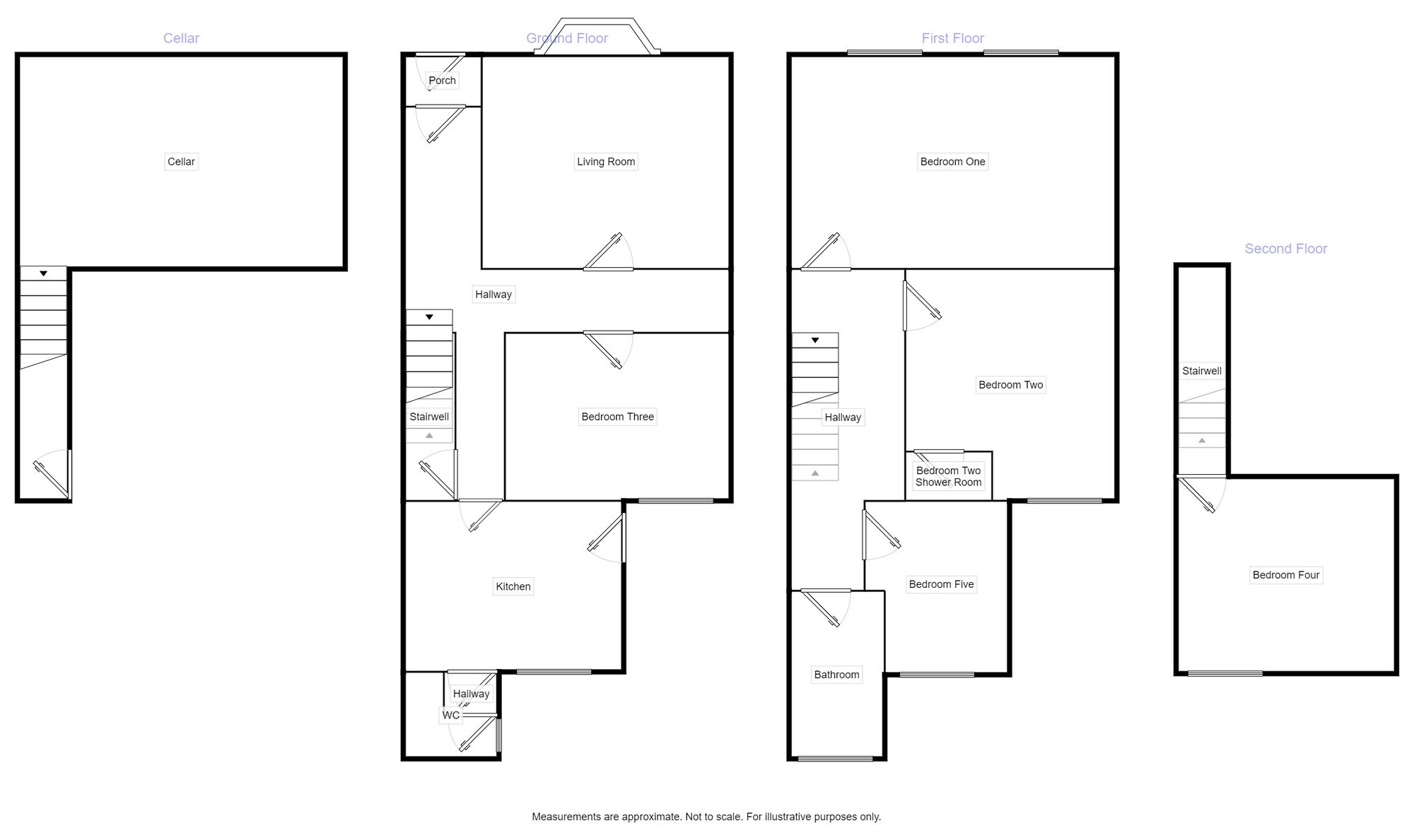 5 bedroom Mid Terrace House for sale, Great Cheetham Street West