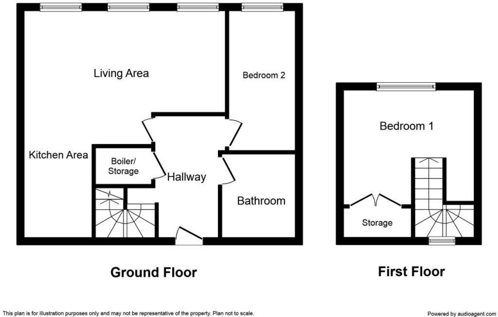 Floorplan of 2 bedroom  Flat to rent, Commercial Street, Morley, West Yorkshire, LS27