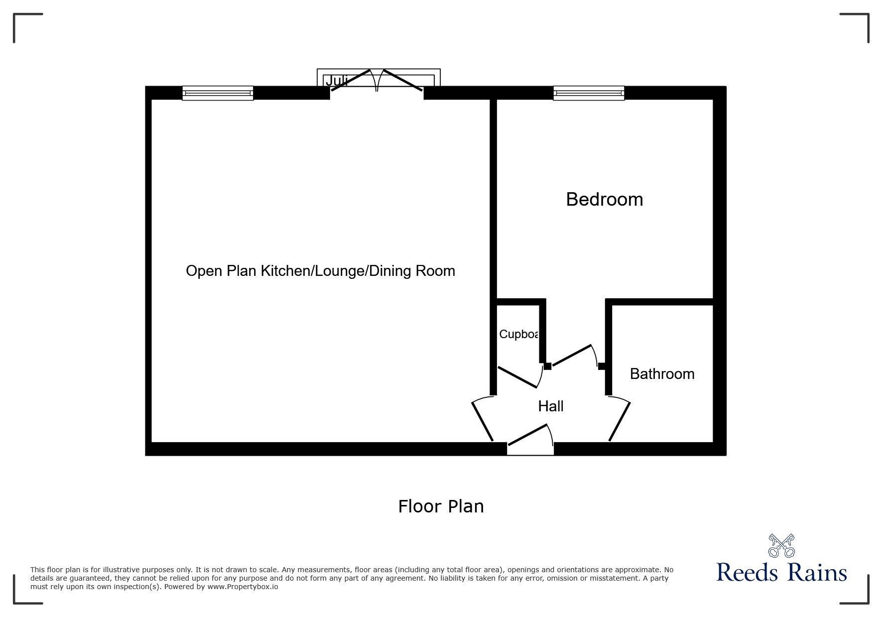 Floorplan of 1 bedroom  Flat for sale, Giants Seat Grove, Swinton, Greater Manchester, M27