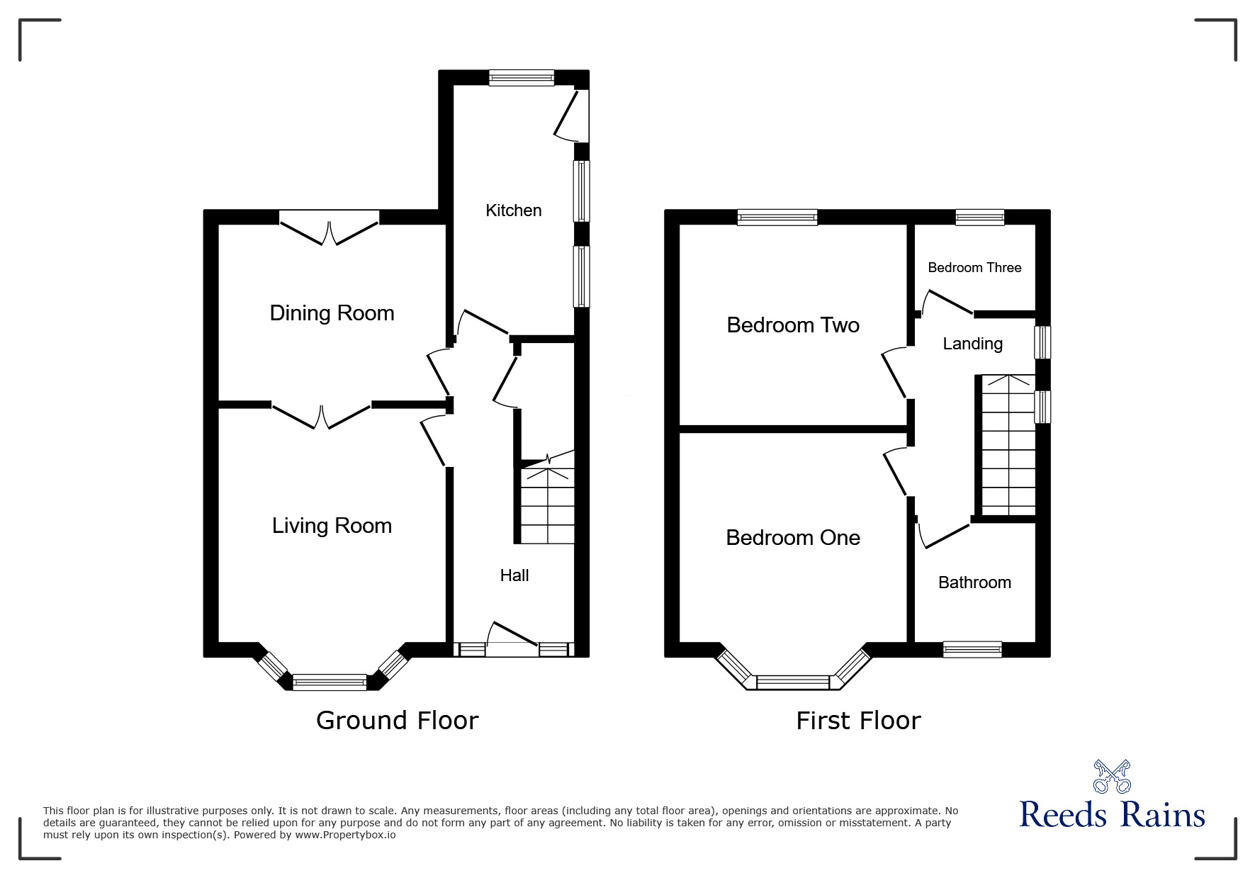 Floorplan of 3 bedroom Semi Detached House for sale, Westgate Road, Salford, Greater Manchester, M6