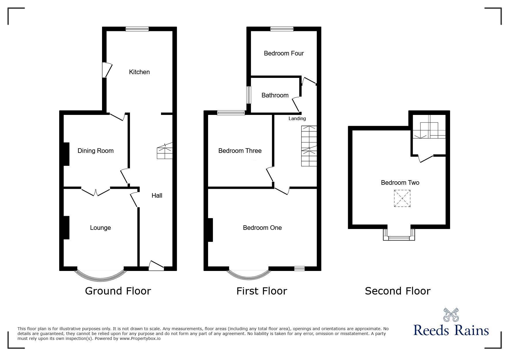 Floorplan of 4 bedroom End Terrace House for sale, Lower Seedley Road, Salford, Greater Manchester, M6
