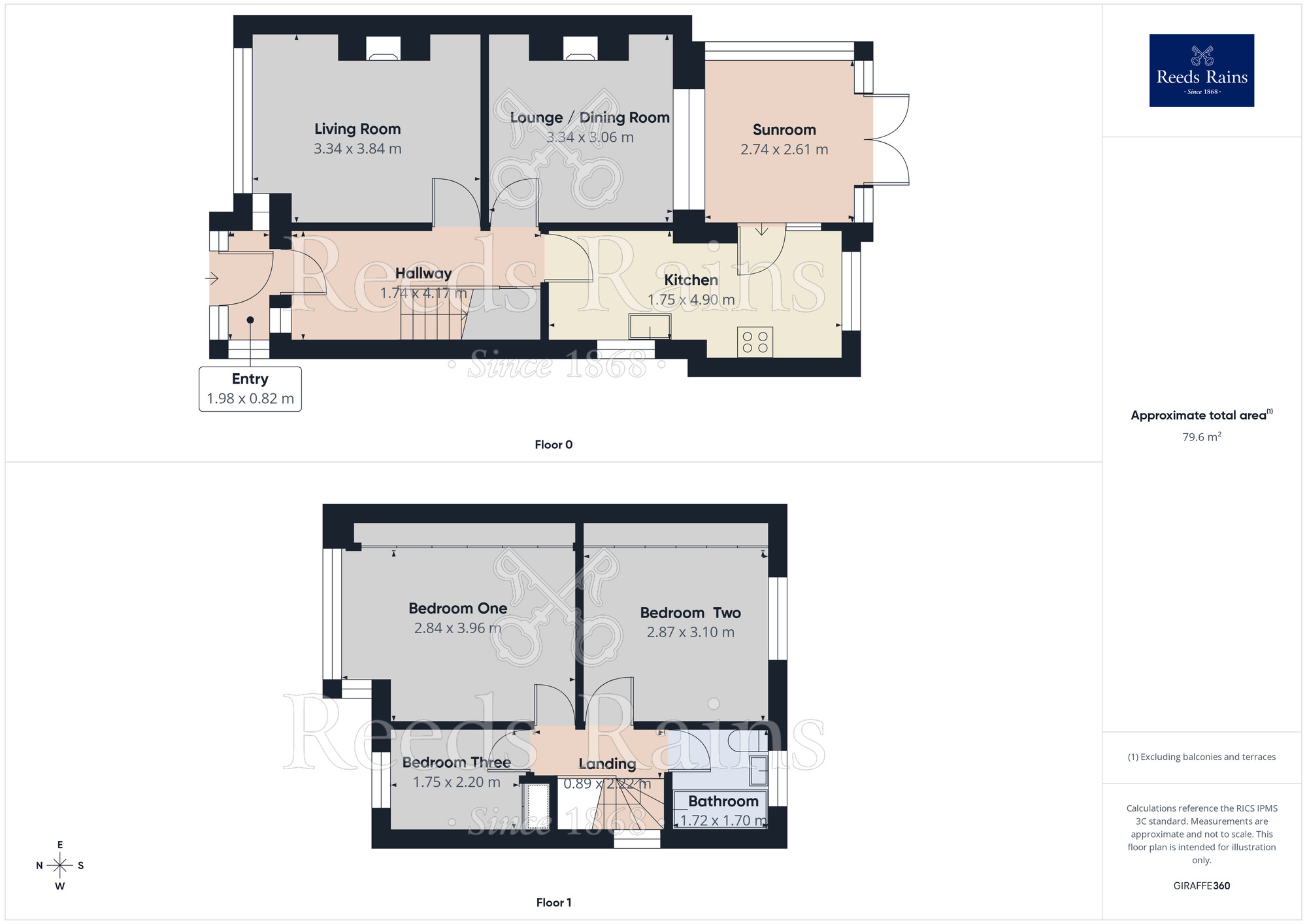 Floorplan of 3 bedroom End Terrace House for sale, Market Street, Radcliffe, Greater Manchester, M26