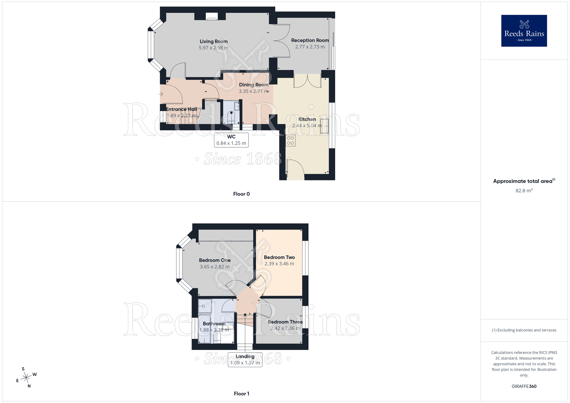 Floorplan of 3 bedroom Semi Detached House for sale, Woodford Drive, Swinton, Greater Manchester, M27
