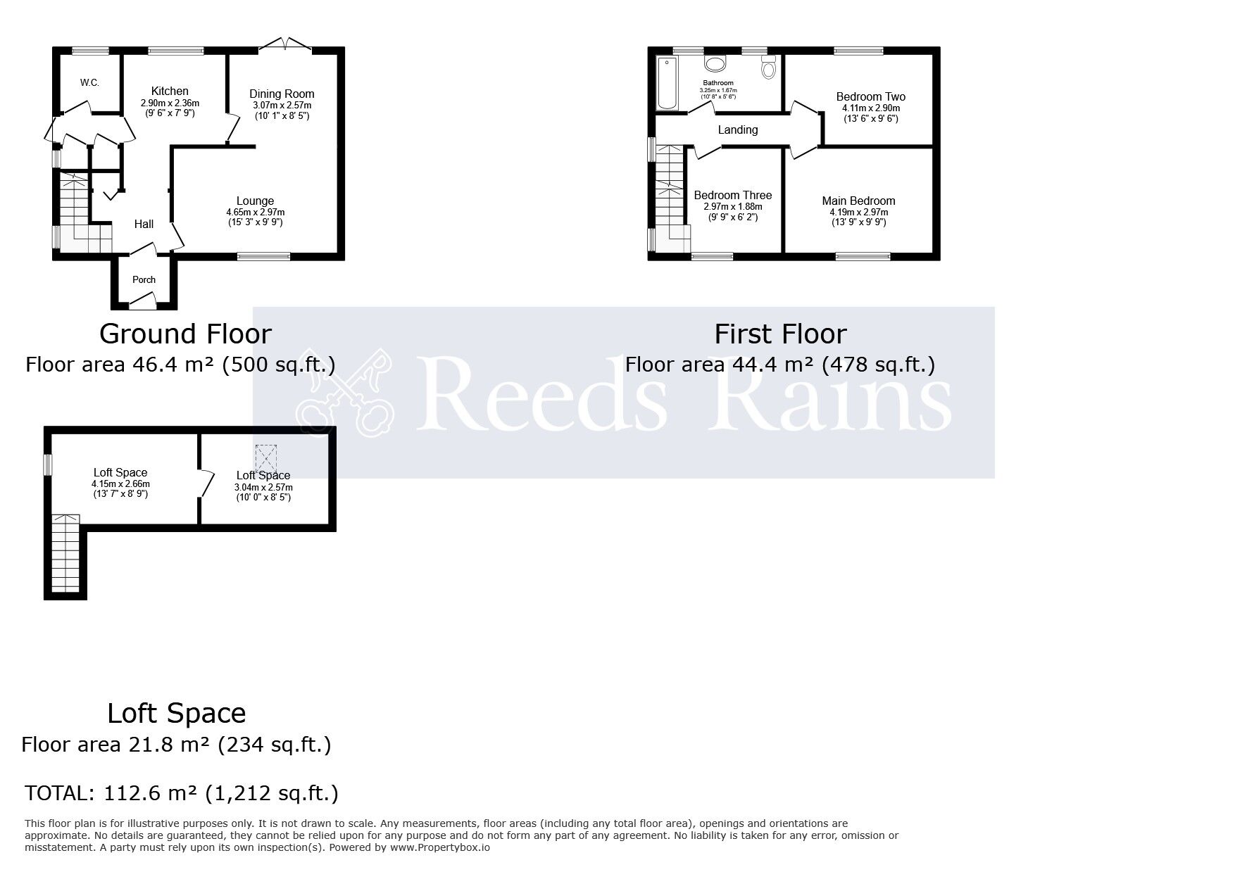 Floorplan of 3 bedroom Semi Detached House for sale, Neswick Walk, Manchester, M23