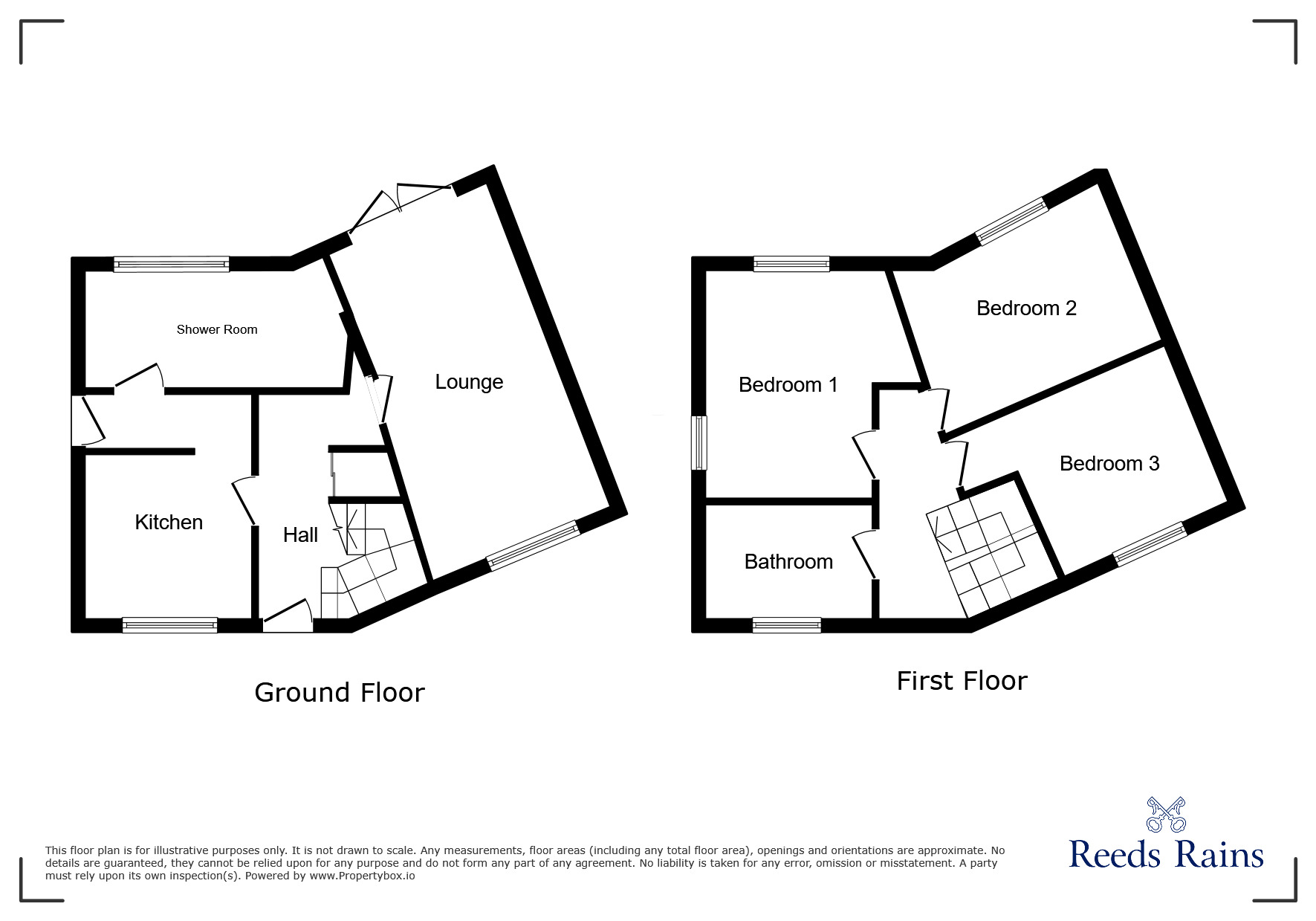 Floorplan of 3 bedroom Semi Detached House to rent, Winterslow Avenue, Manchester, Greater Manchester, M23