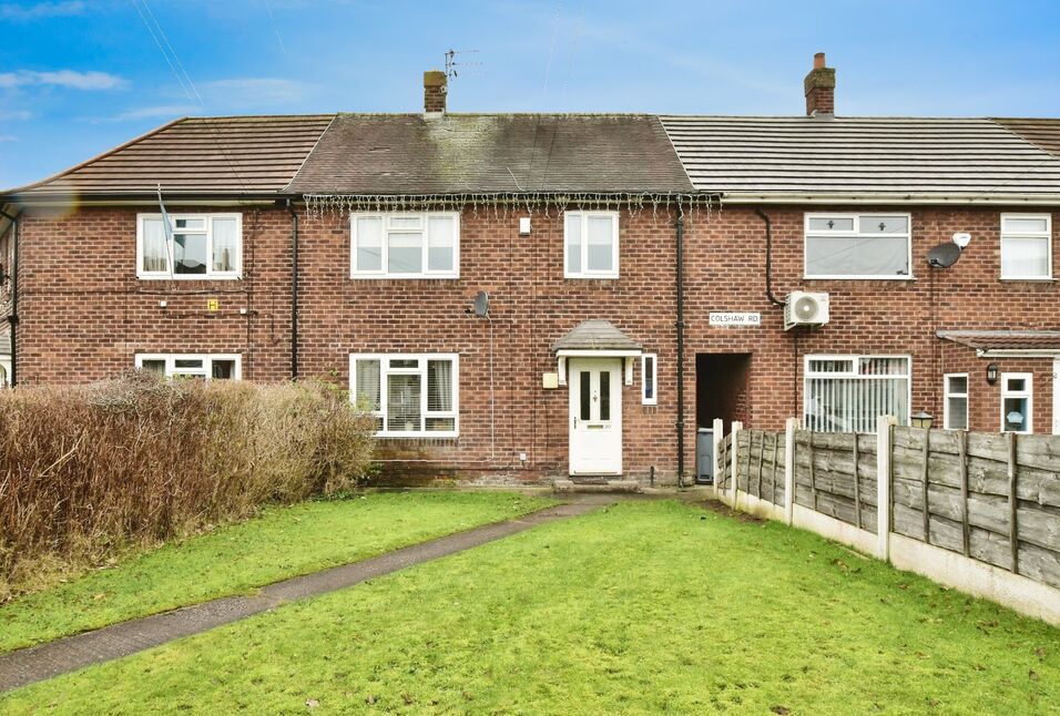 Main image of 3 bedroom Mid Terrace House for sale, Colshaw Road, Manchester, Greater Manchester, M23
