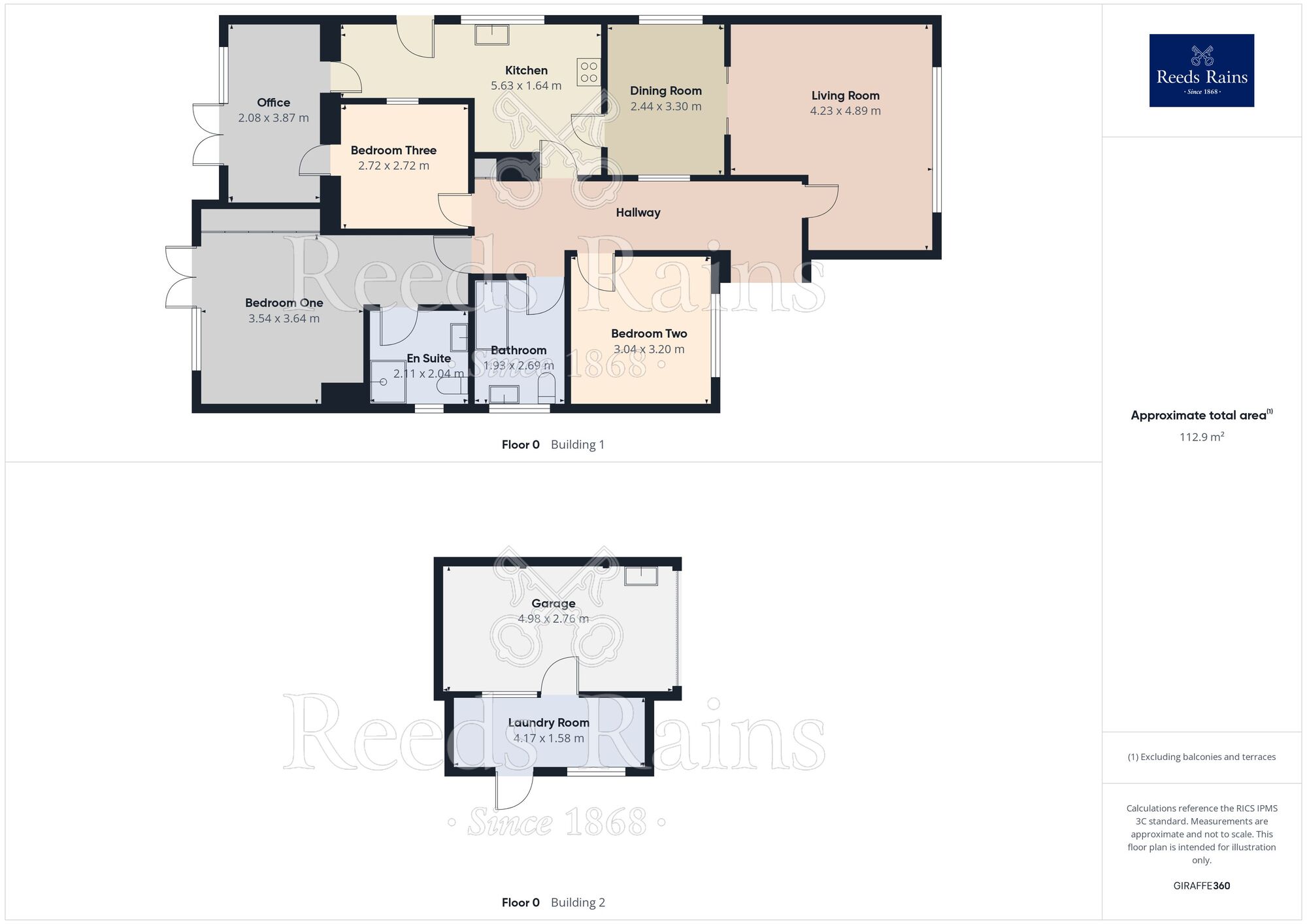Floorplan of 3 bedroom Detached Bungalow for sale, Shaftesbury Avenue, Timperley, Greater Manchester, WA15