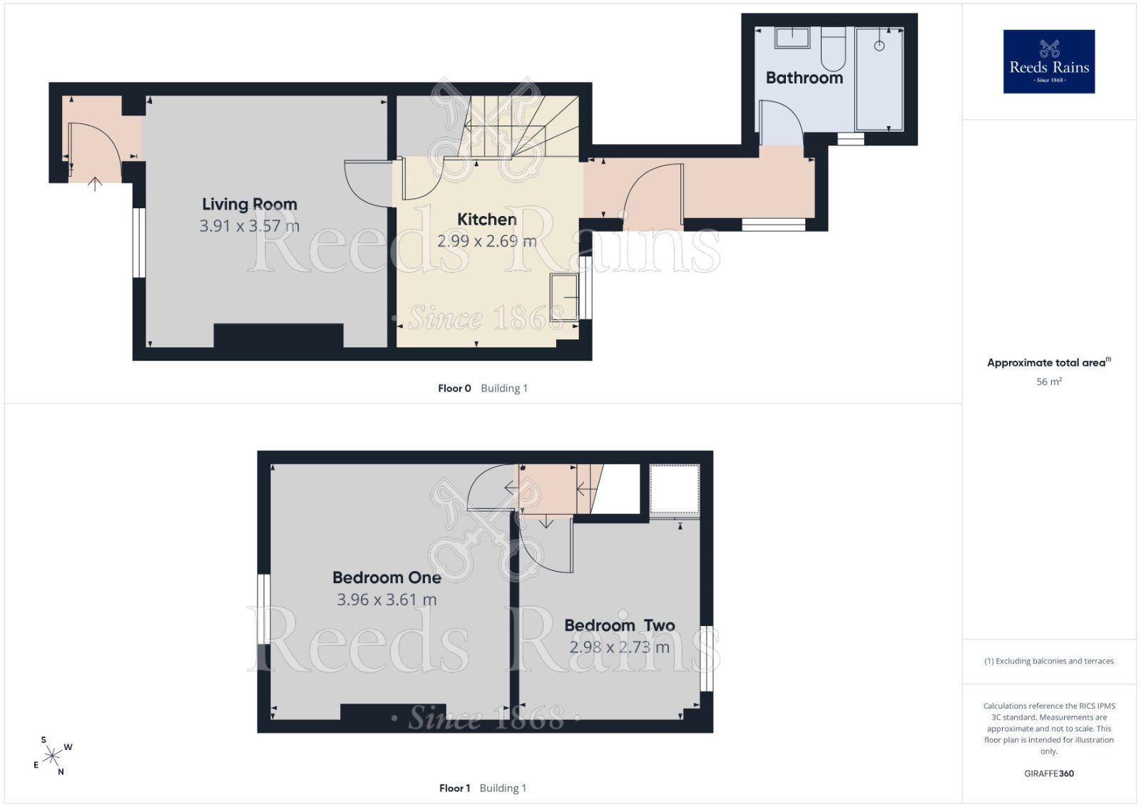 Floorplan of 2 bedroom Semi Detached House for sale, Wythenshawe Road, Manchester, Greater Manchester, M23