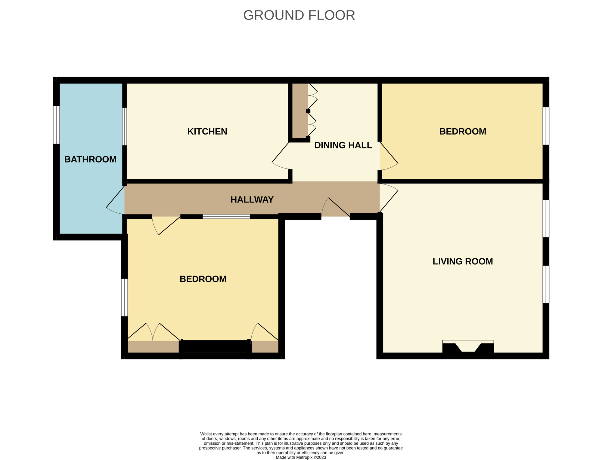 Floorplan of 2 bedroom  Flat for sale, Esplanade, Scarborough, North Yorkshire, YO11