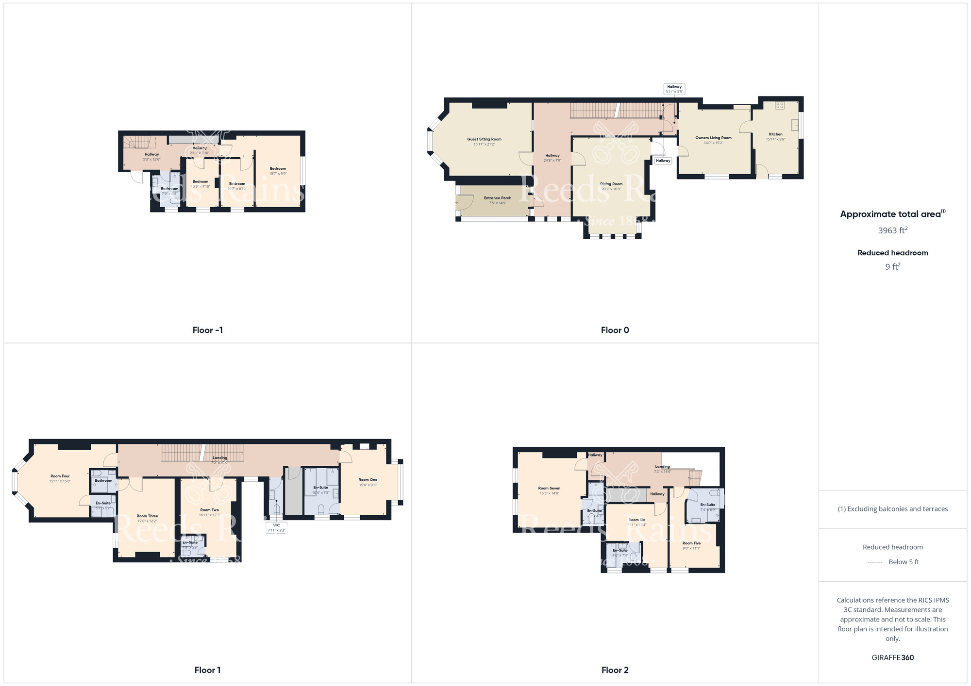 Floorplan of 10 bedroom Detached House for sale, Esplanade Road, Scarborough, North Yorkshire, YO11