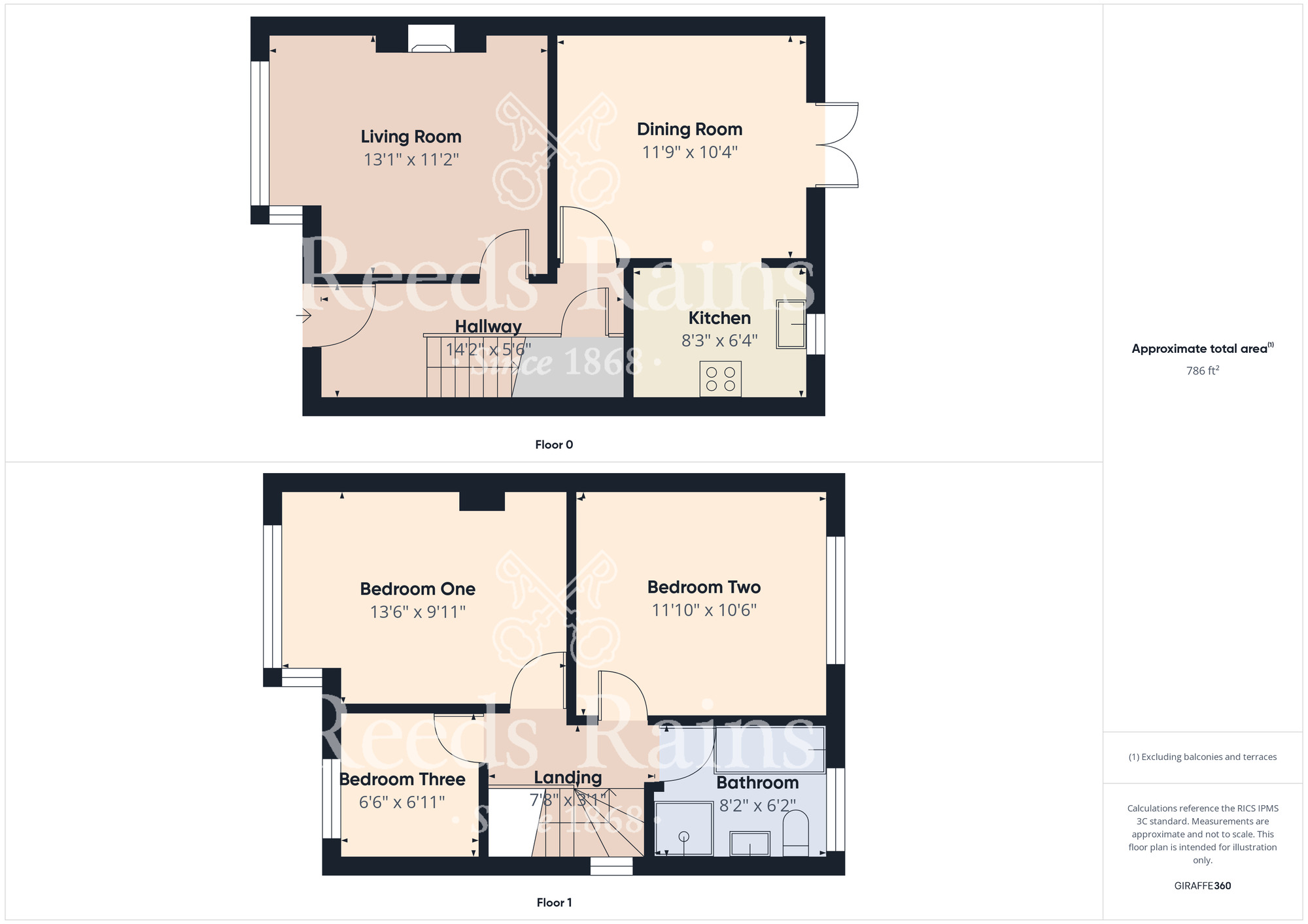 Floorplan of 3 bedroom Semi Detached House for sale, Greylands Park Avenue, Scarborough, North Yorkshire, YO12