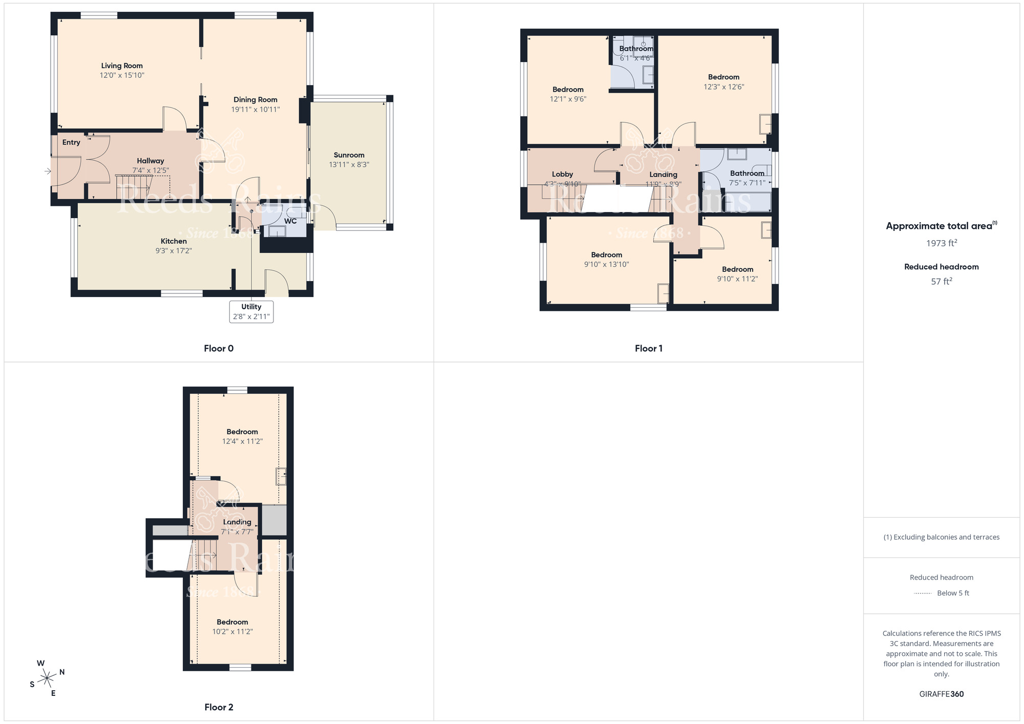 Floorplan of 6 bedroom Detached House for sale, Main Street, Cayton, North Yorkshire, YO11