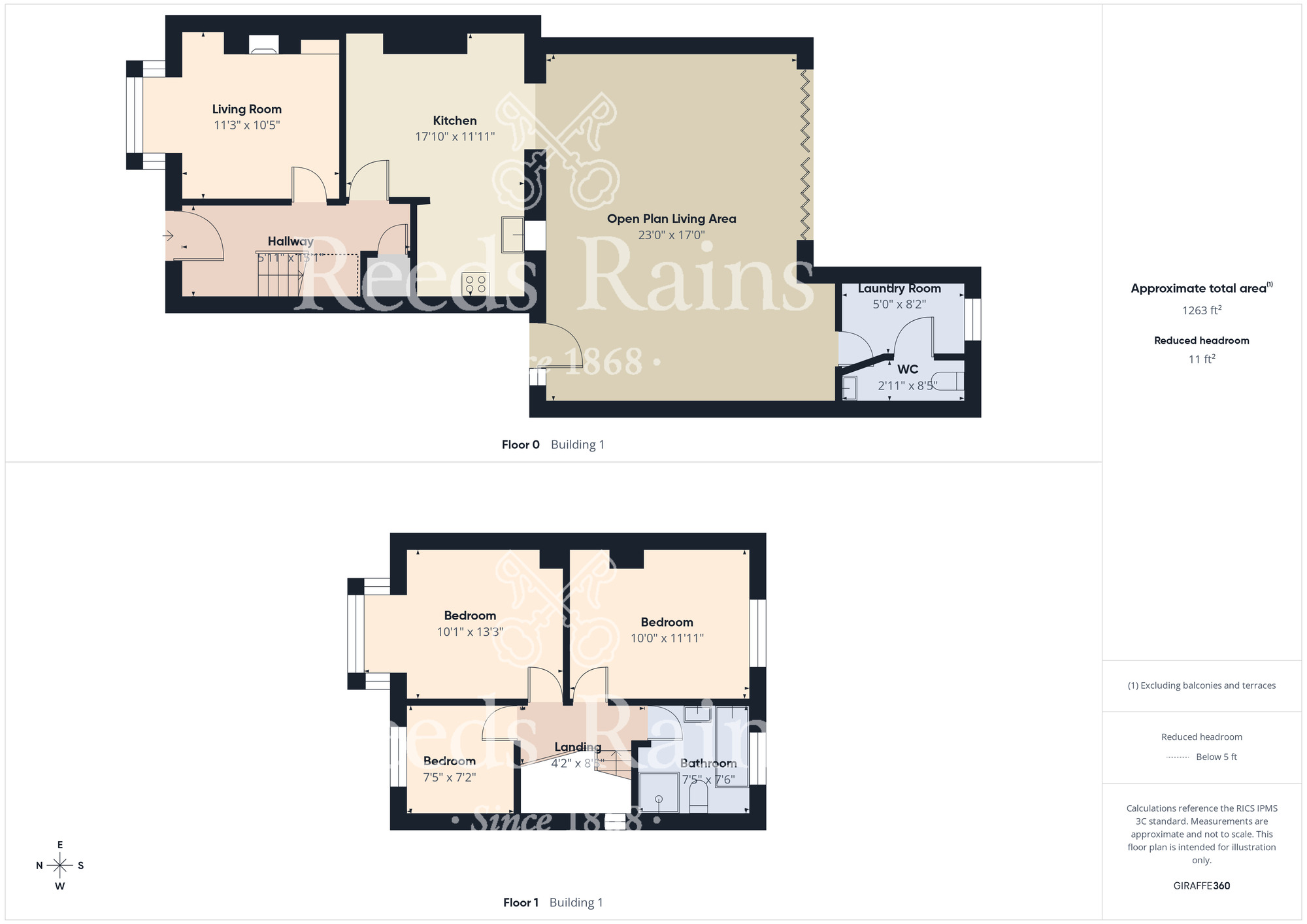 Floorplan of 3 bedroom Semi Detached House for sale, Scholes Park Drive, Scarborough, North Yorkshire, YO12