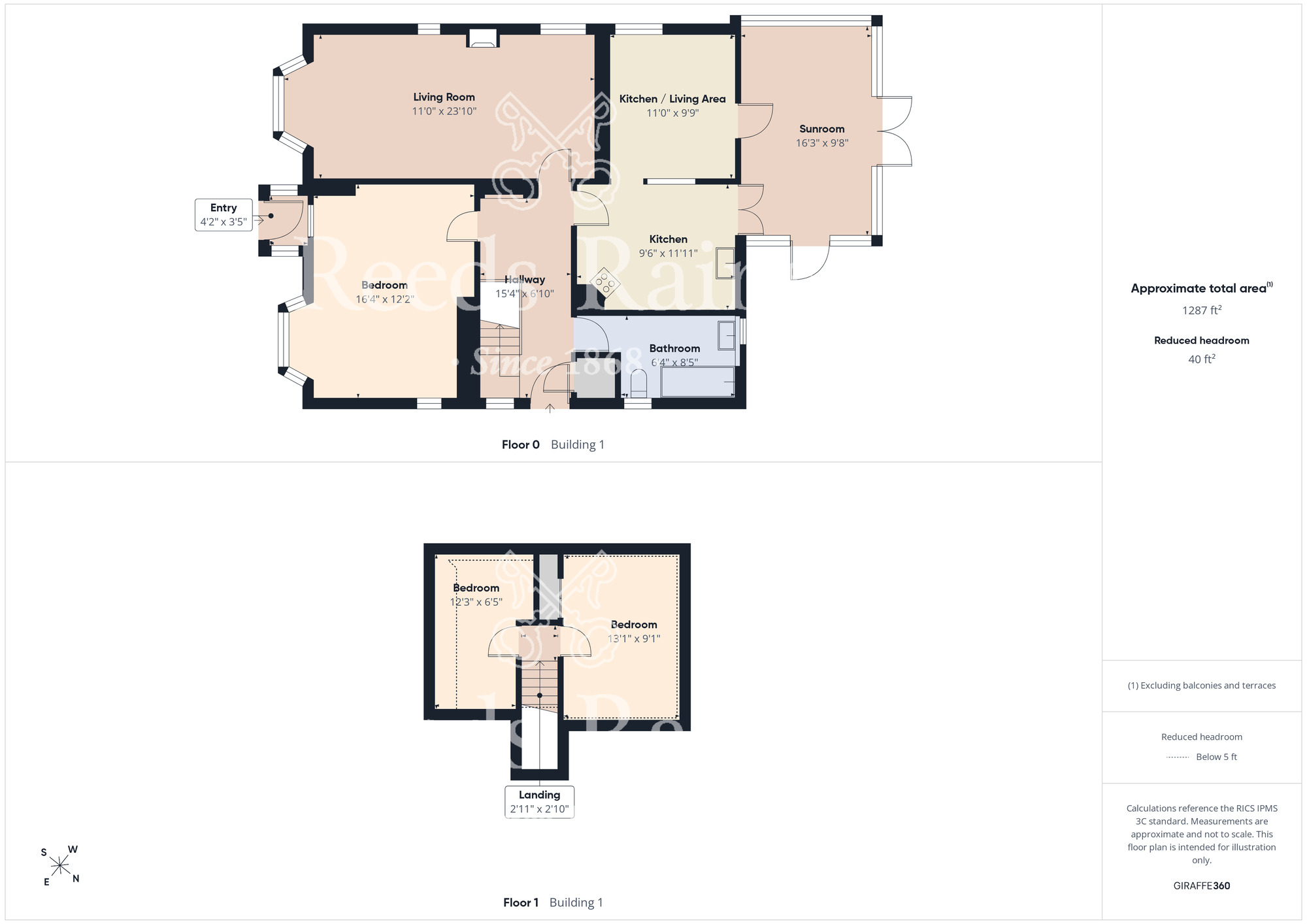 Floorplan of 3 bedroom Detached House for sale, Throxenby Lane, Scarborough, North Yorkshire, YO12