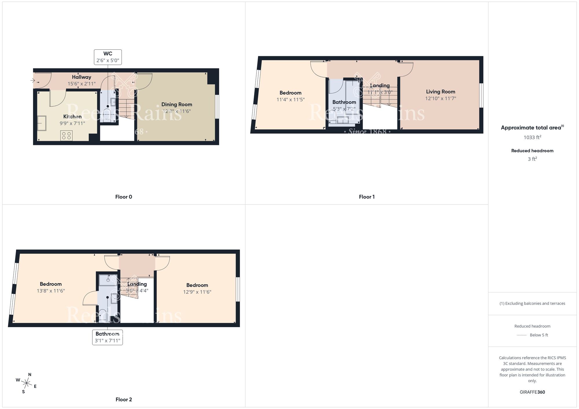 Floorplan of 4 bedroom Mid Terrace House for sale, St. Sepulchre Street, Scarborough, North Yorkshire, YO11