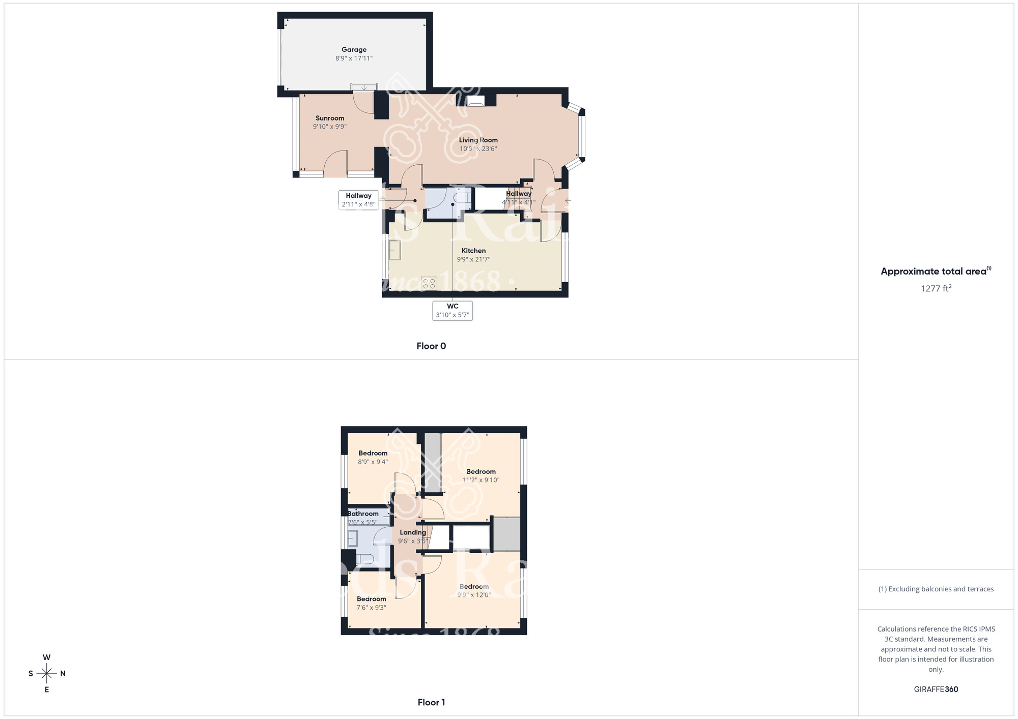 Floorplan of 4 bedroom Detached House for sale, Skiplam Close, Scarborough, North Yorkshire, YO12