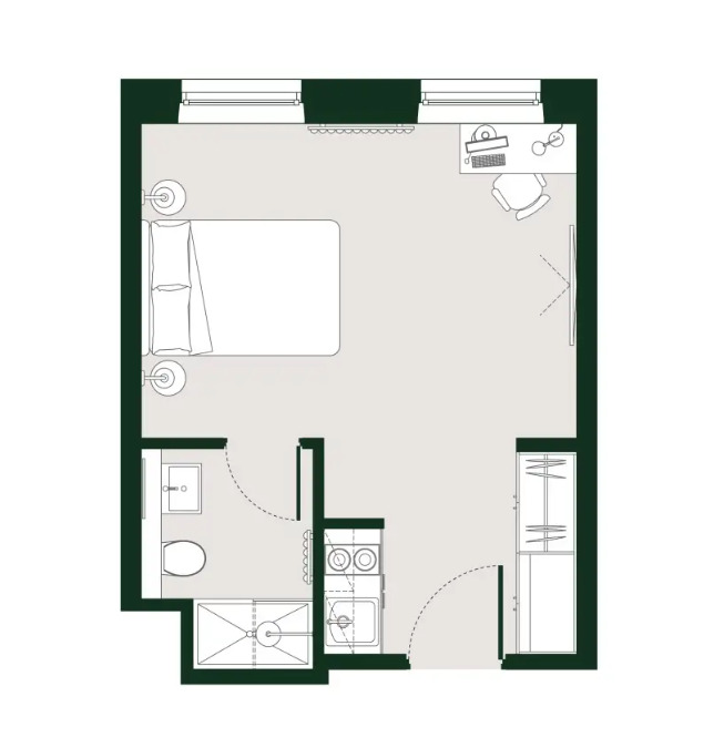Floorplan of 1 bedroom Flat to rent, West Street, Sheffield, S1
