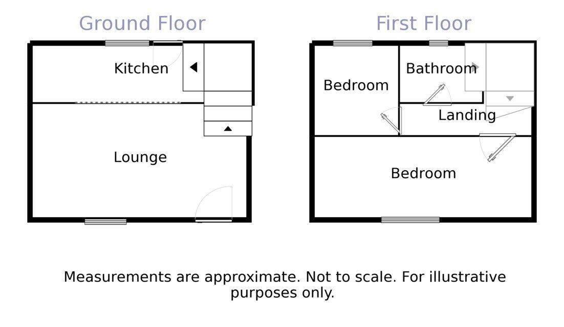 Floorplan of 2 bedroom  House to rent, Marshfield Road, Goole, North Humberside, DN14