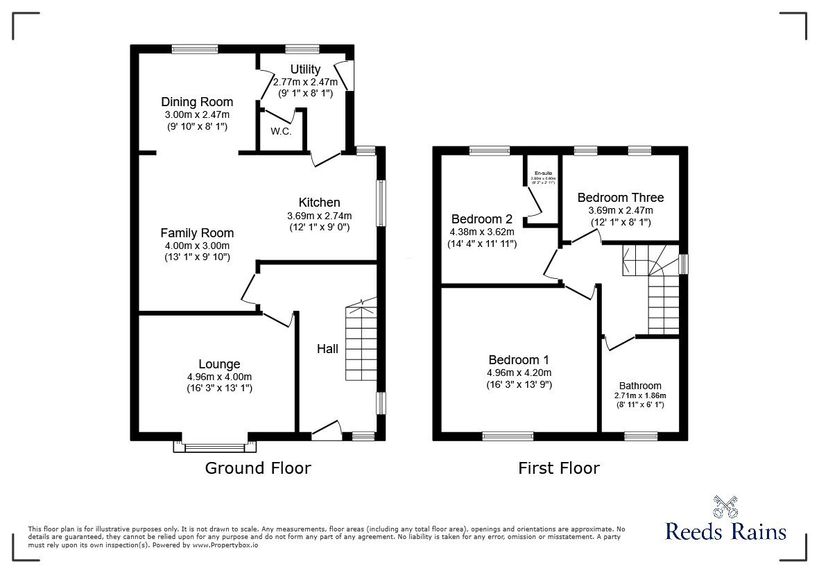 Floorplan of 3 bedroom Detached House for sale, Doncaster Road, Brayton, North Yorkshire, YO8