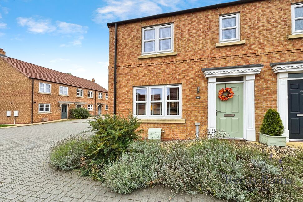 Main image of 3 bedroom Semi Detached House for sale, The Hedgerows, Eggborough, North Yorkshire, DN14